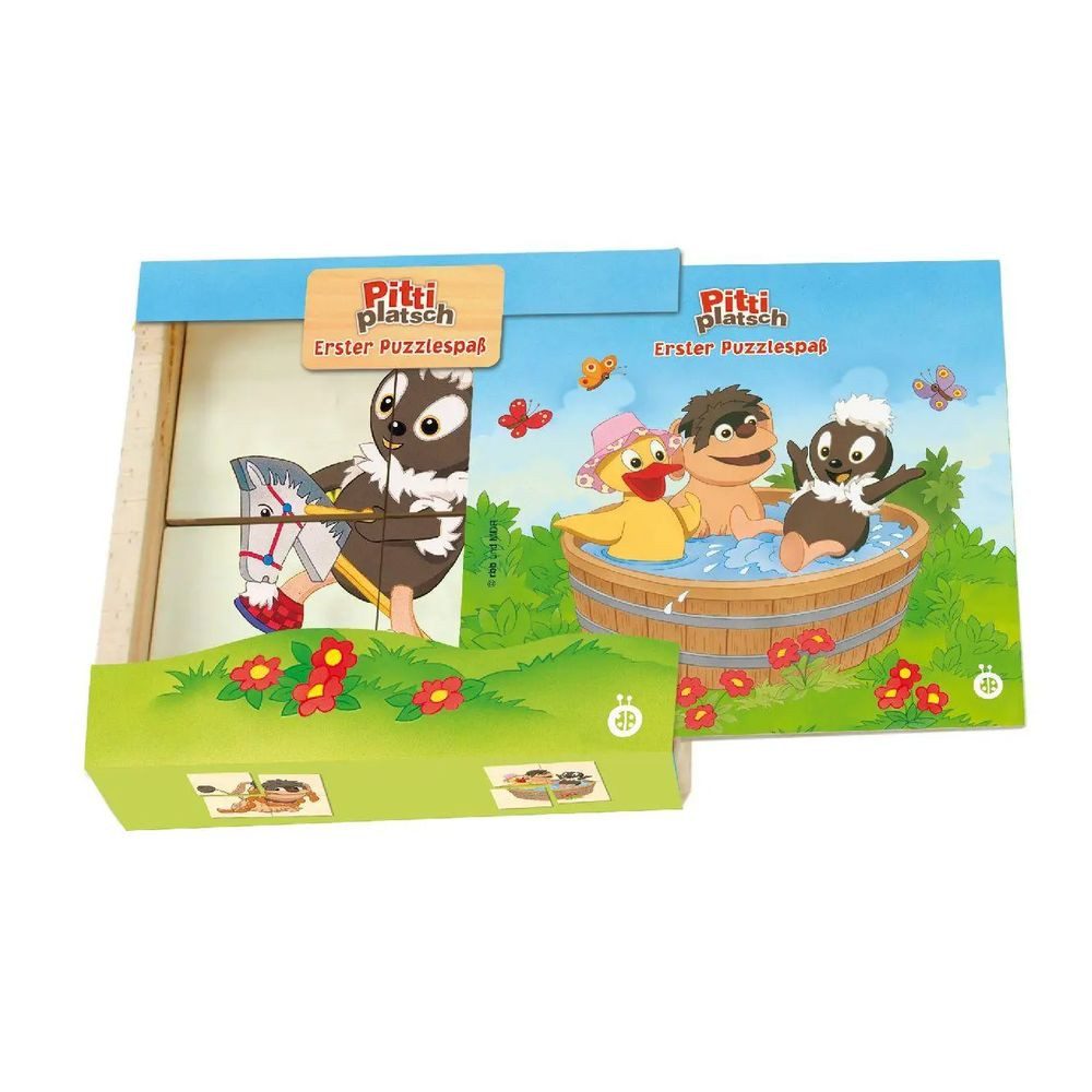 Trötsch Verlag Puzzle Trötsch Unser Sandmännchen Pittiplatsch Erstes Puzzle, Puzzleteile