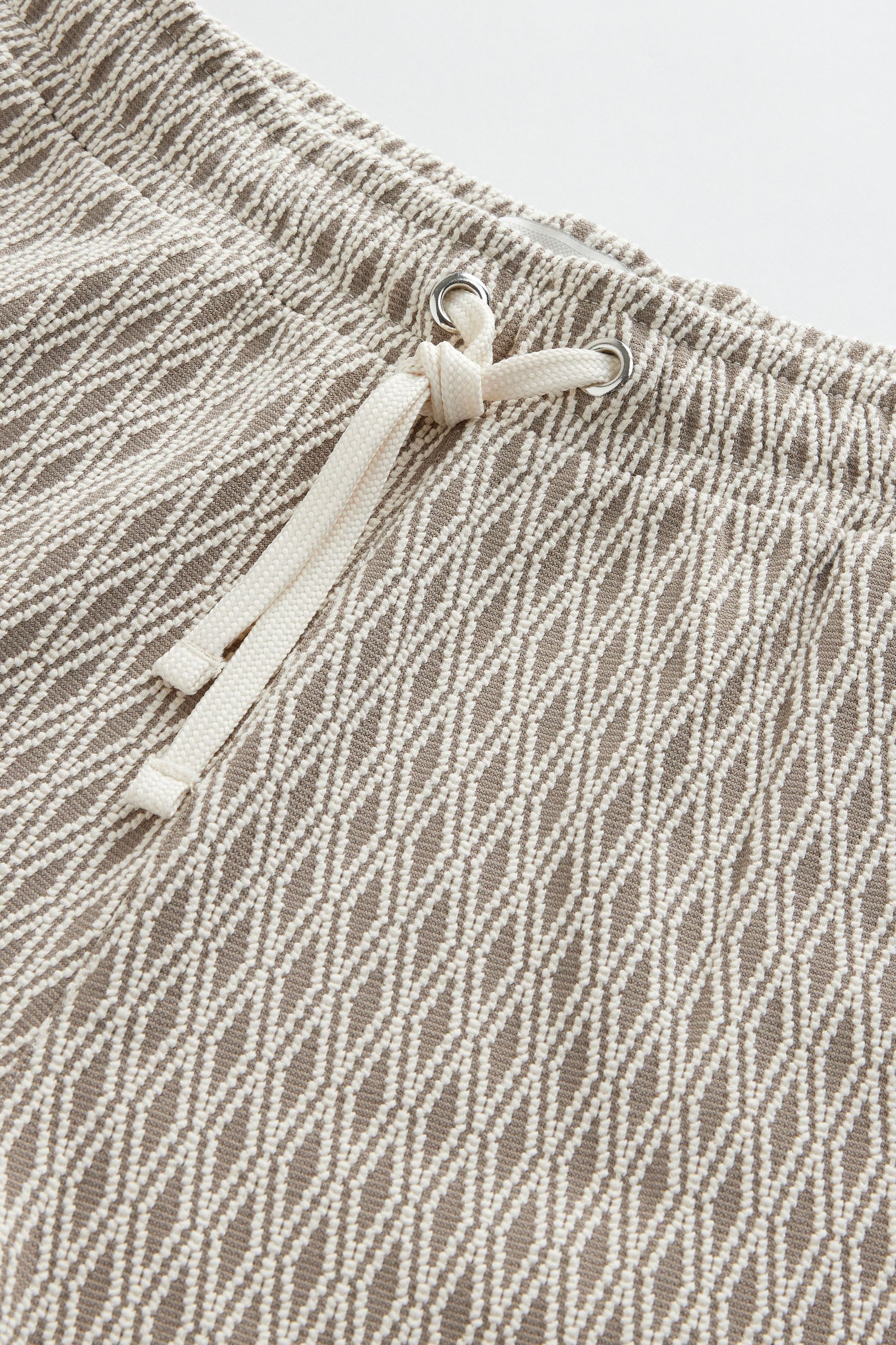 Next Sweatshorts Shorts aus strukturiertem Jersey im Geomuster (1-tlg) günstig online kaufen