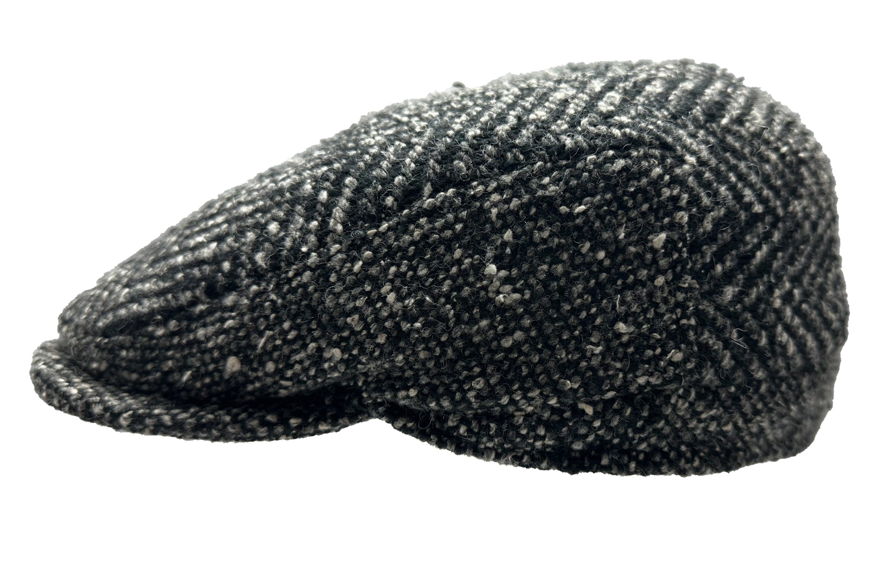 Fiebig Flat Cap Flatcap Wool Herringbone