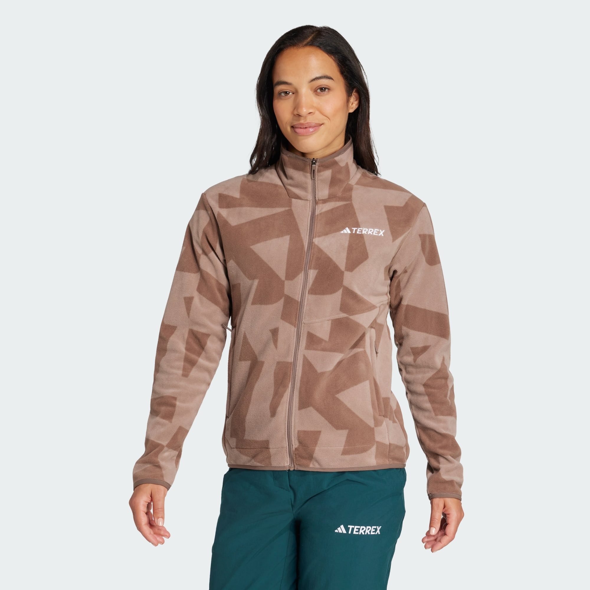 adidas TERREX Fleecejacke TERREX MULTI PRINTED FLEECEJACKE (1-St) günstig online kaufen