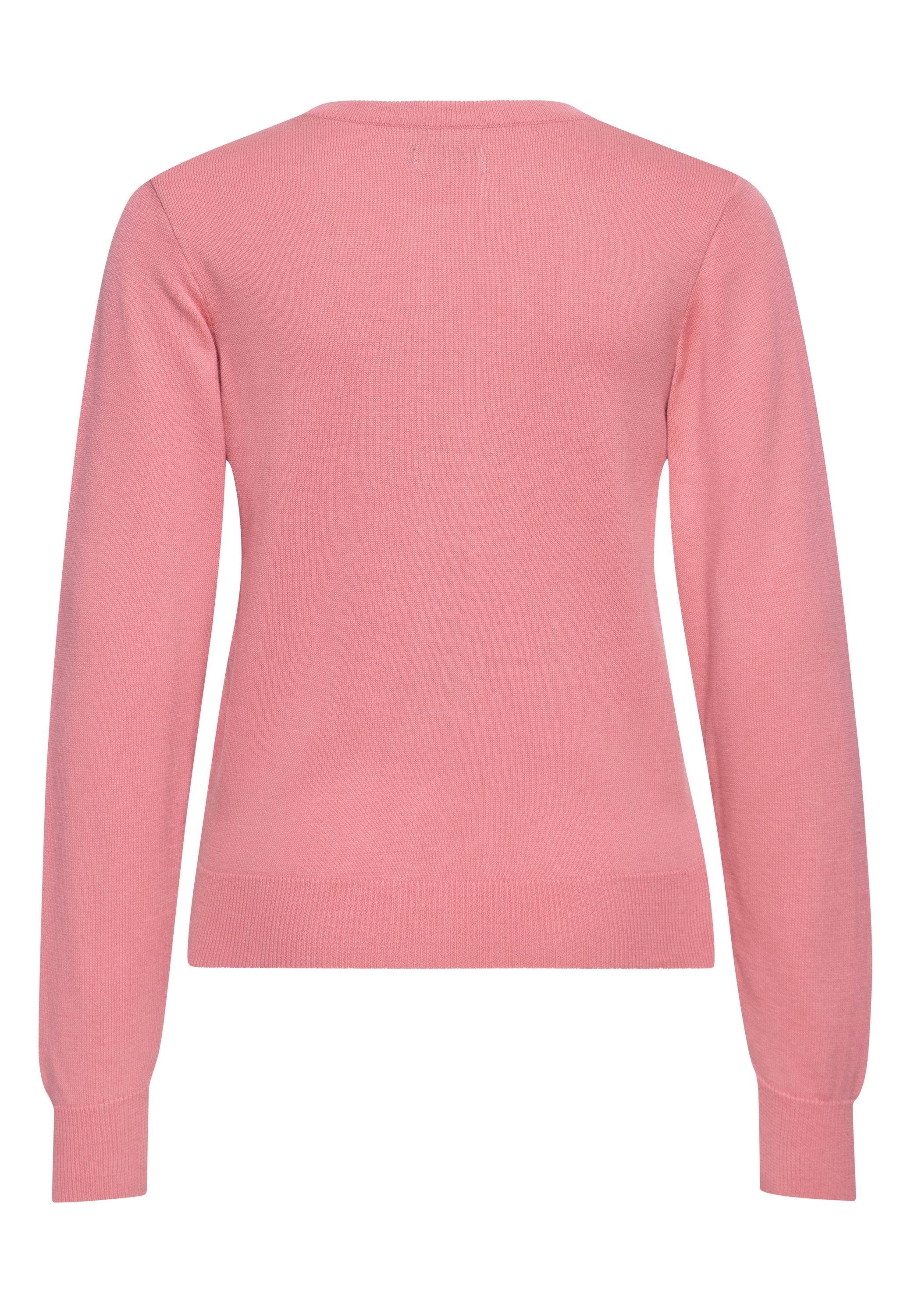 QueenKerosin Strickjacke Citrus Cocktail mit Brust-Patch