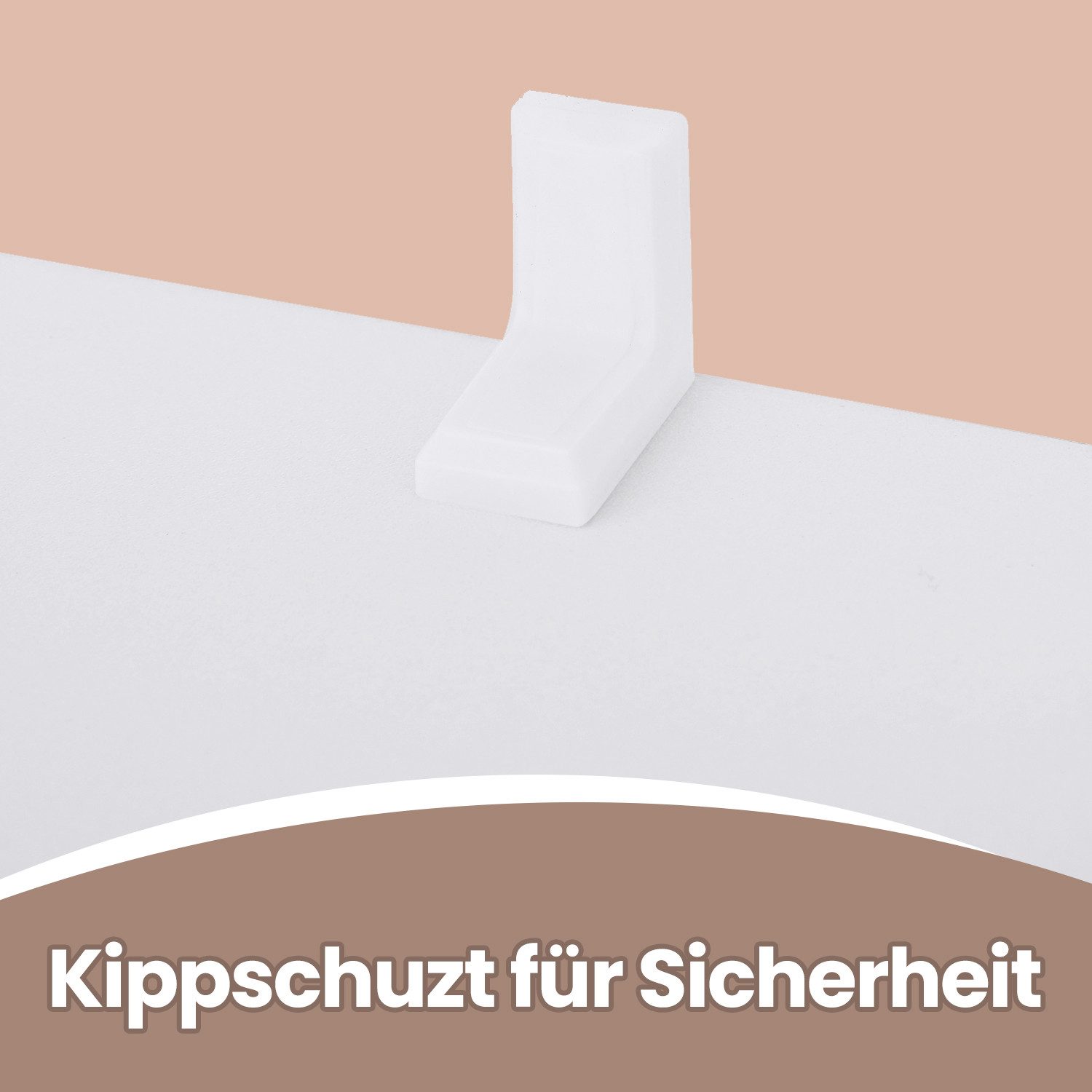 VASAGLE Bücherregal, mit 6/10 Fächern, Würfelregal, Stufenregal, 97,5 x 29 x 97,5 cm