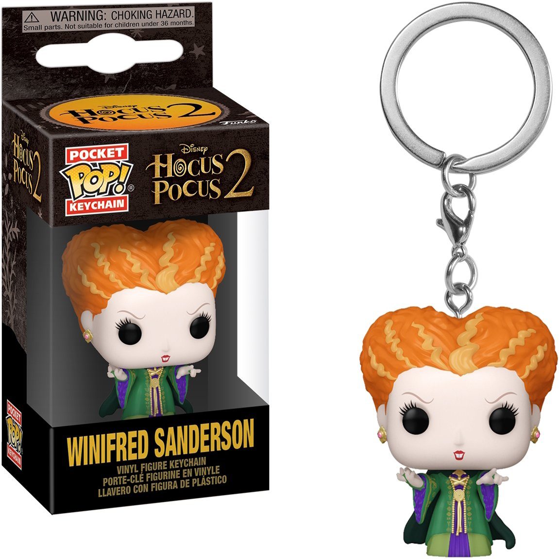 Schlüsselanhänger Hocus Pocus 2 - Winifred Sanderson Pocket POP!