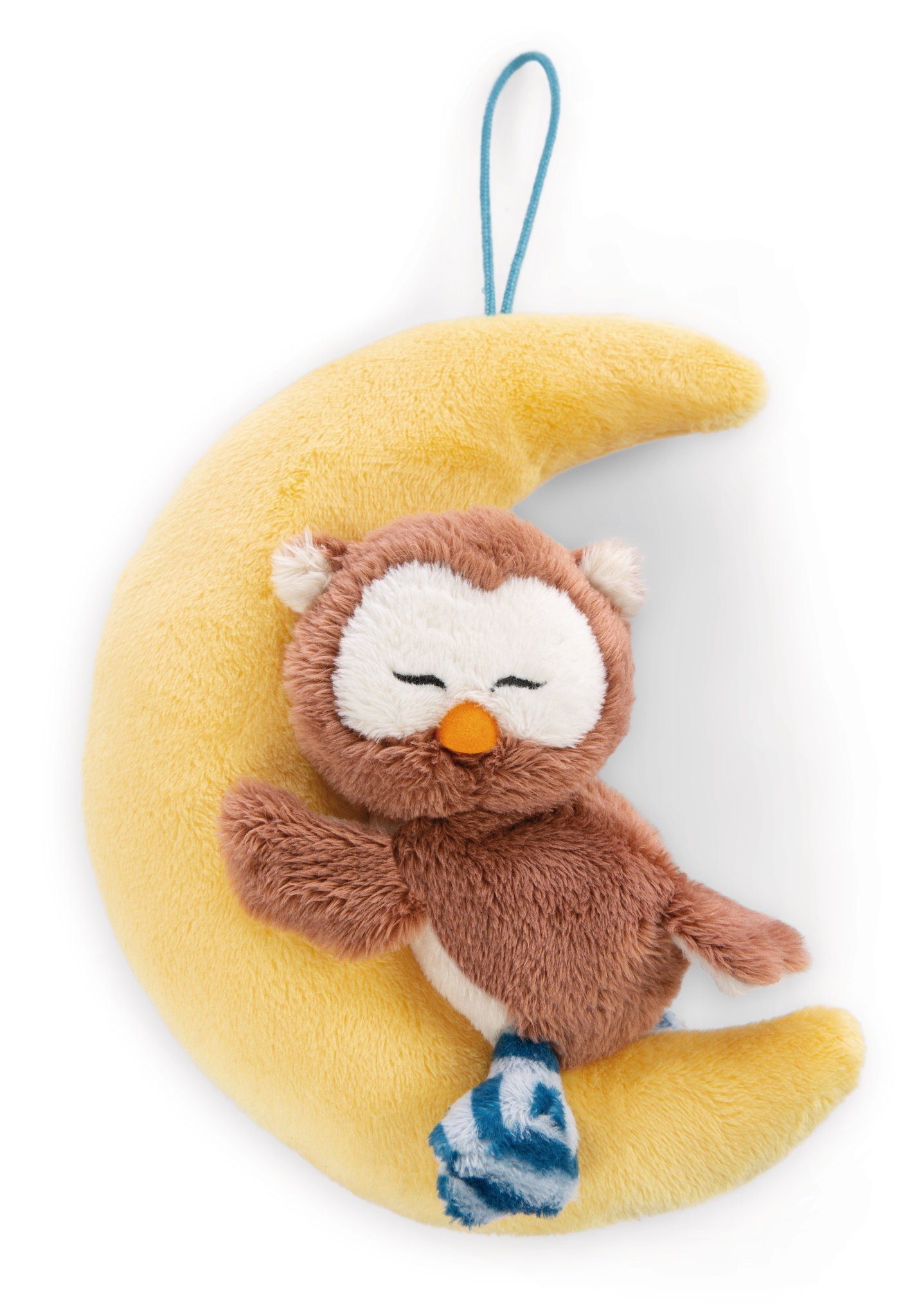 Nici Kuscheltier Nici Anhänger Kuscheltier Eule Oscar mit Mond