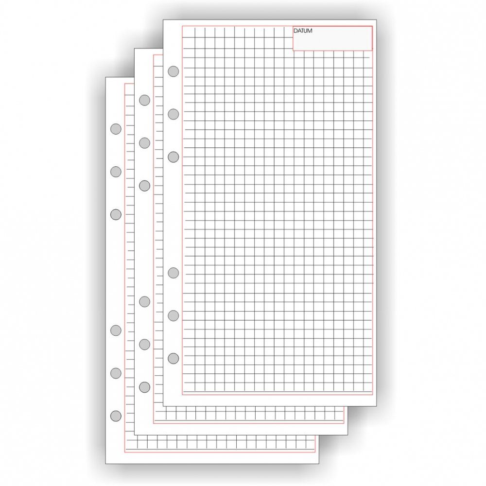 Ersatzeinlage Für Kompakt-Kalender A6 – Komplettes Set Mit Kalenderblättern 2025