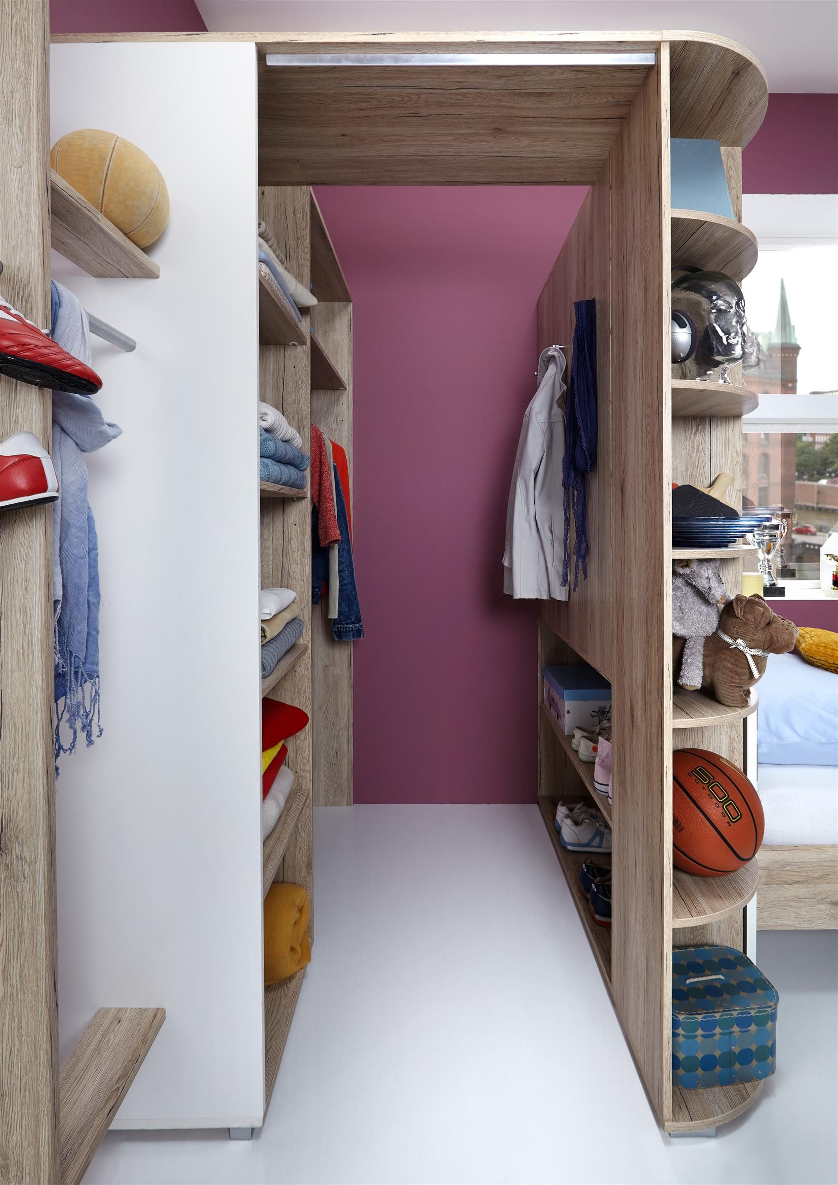 freiraum Eckkleiderschrank Canton 124 x 199 günstig online kaufen