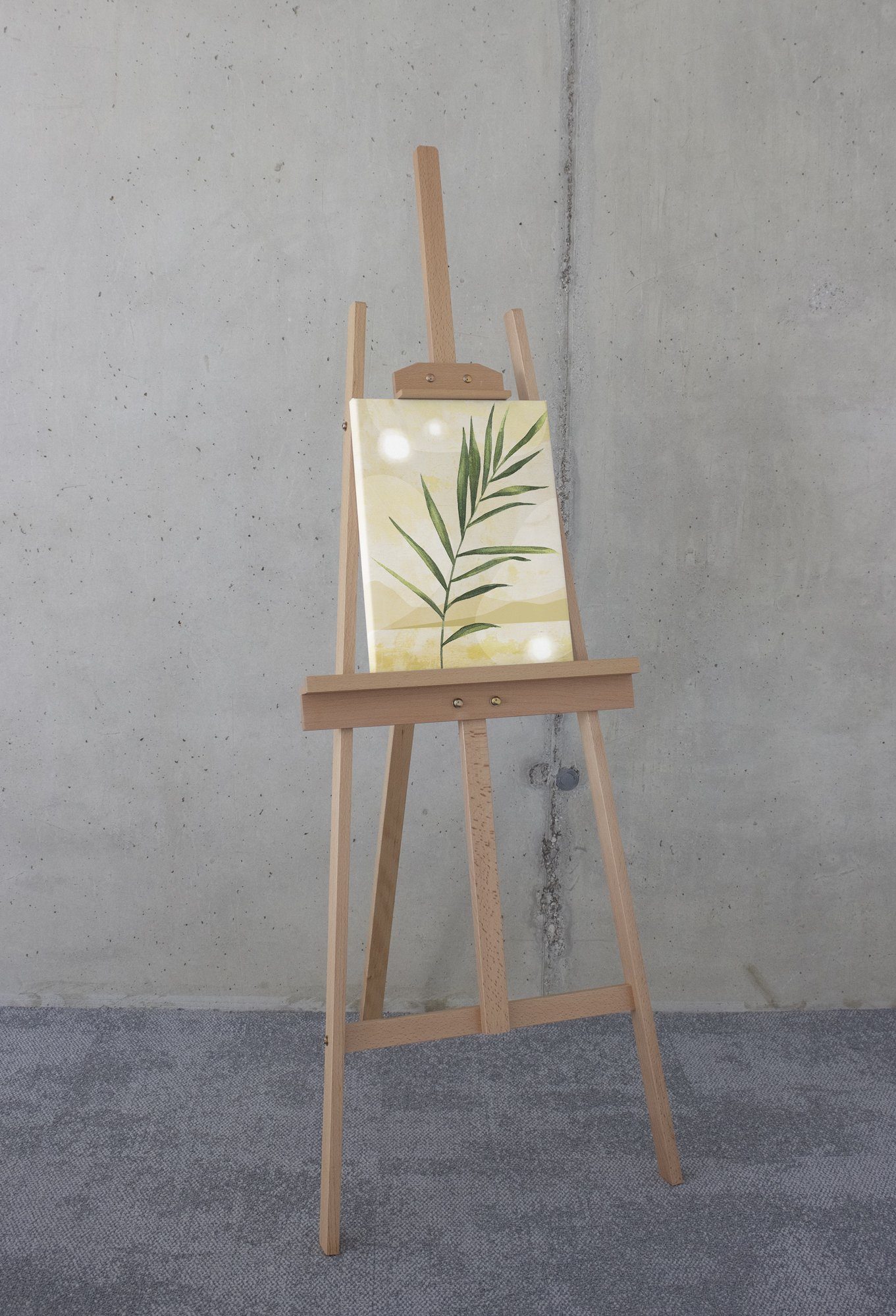 Komar Leinwandbild Desert Shimmer - Größe 30 x 40 cm, Natur (1 St), Keilrahmenbild mi Echtholzrahmen