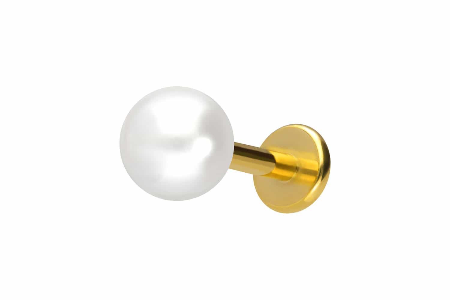 PIERCINGLINE Piercing-Set Titan Labret mit Innengewinde günstig online kaufen