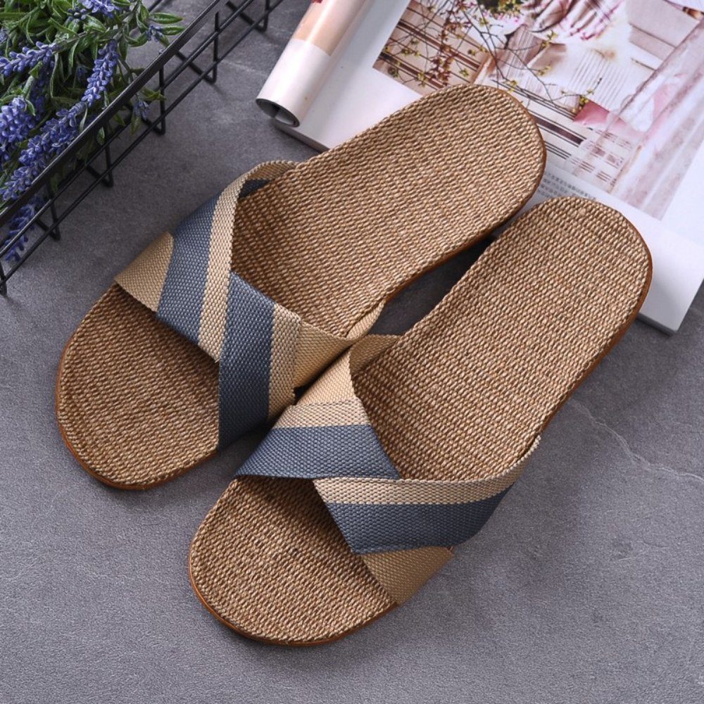 Premium Leder Hausschuh
