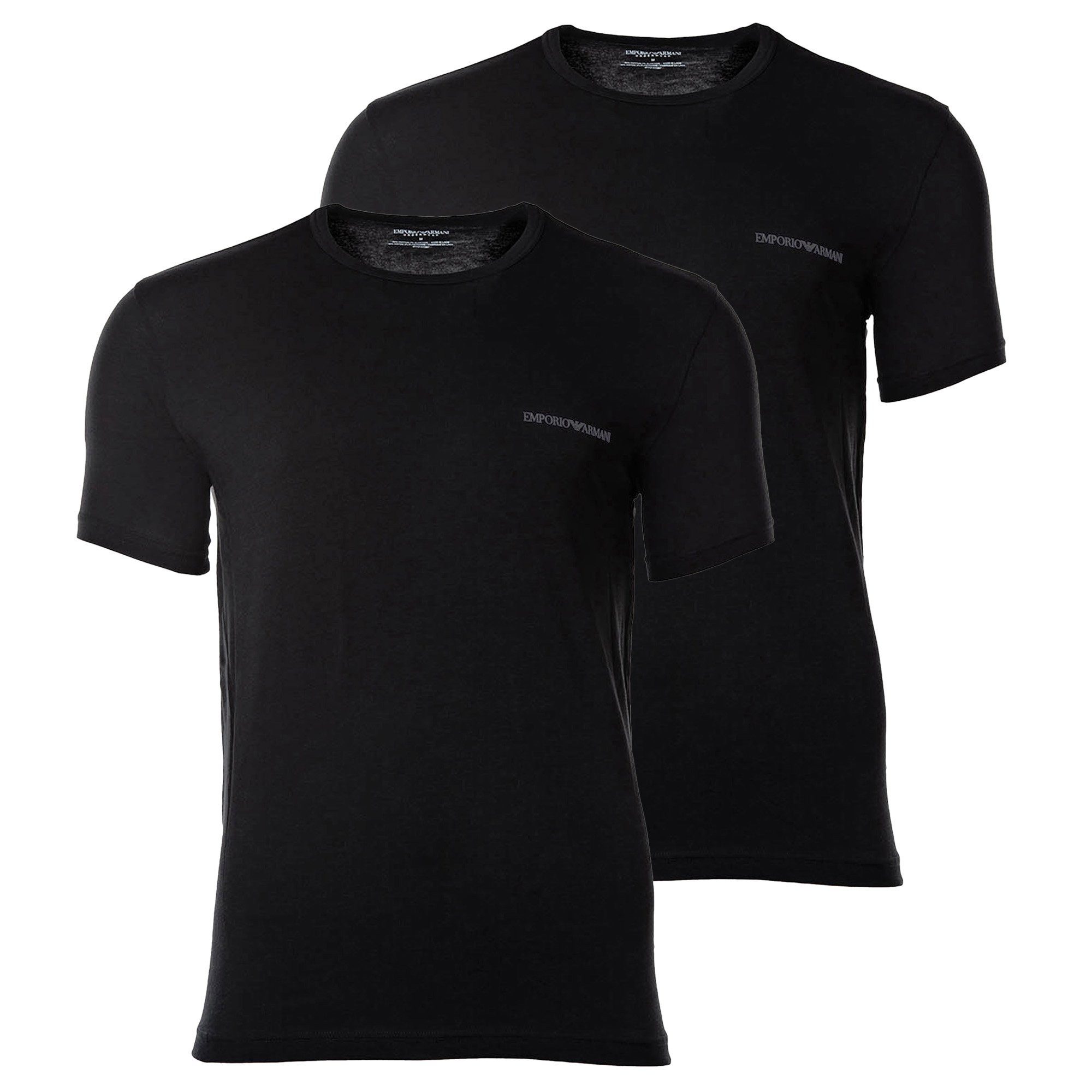 T-Shirt Herren T-Shirt 2er Pack Baumwolle CORE LOGOBAND