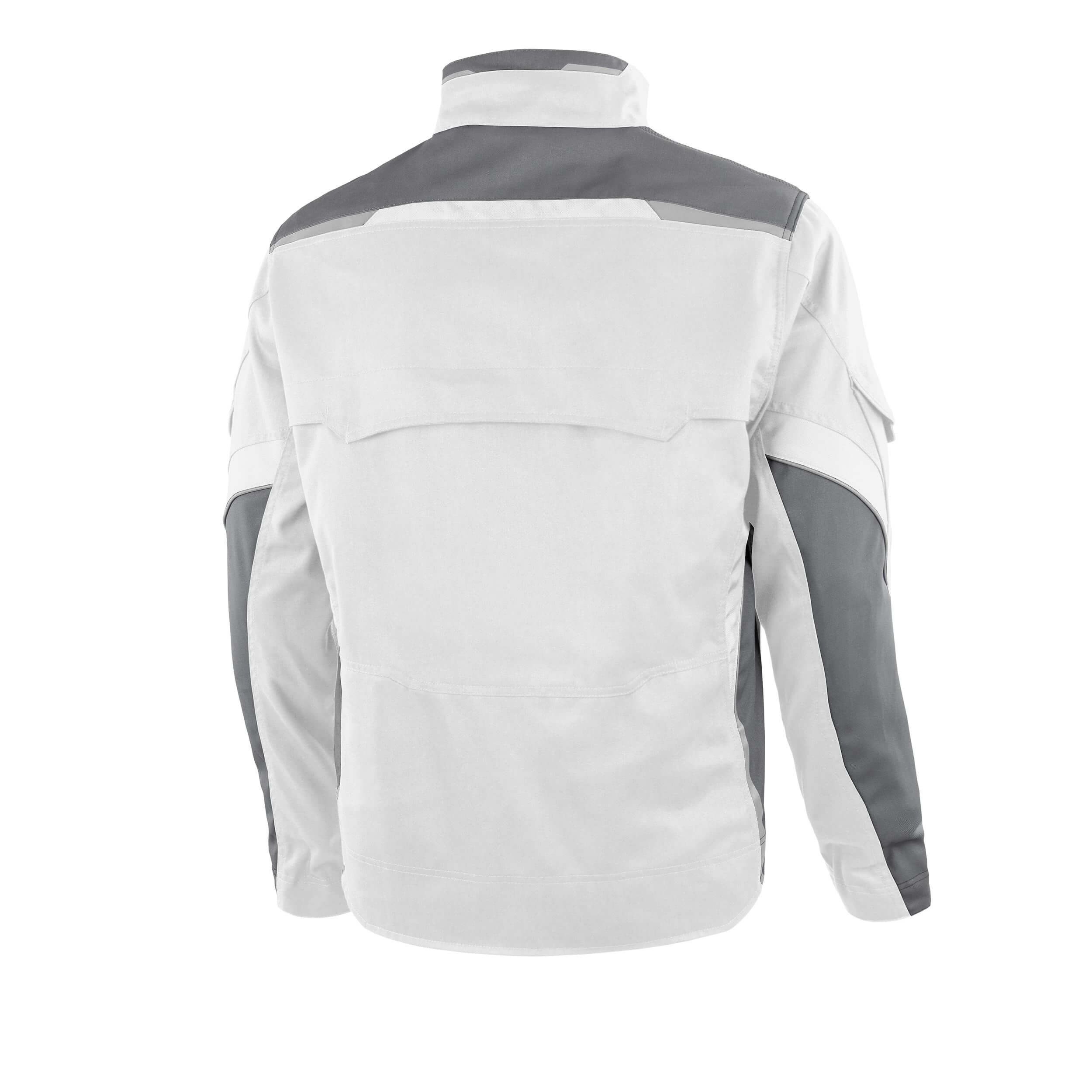 Qualitex Workwear Arbeitsjacke Leichte Workwear Bundjacke - Atmungsaktiv & Robust - Ungefüttert (1-St) Lyocell, Cordura, Stretch - Top modern für Handwerker & Mechatroniker
