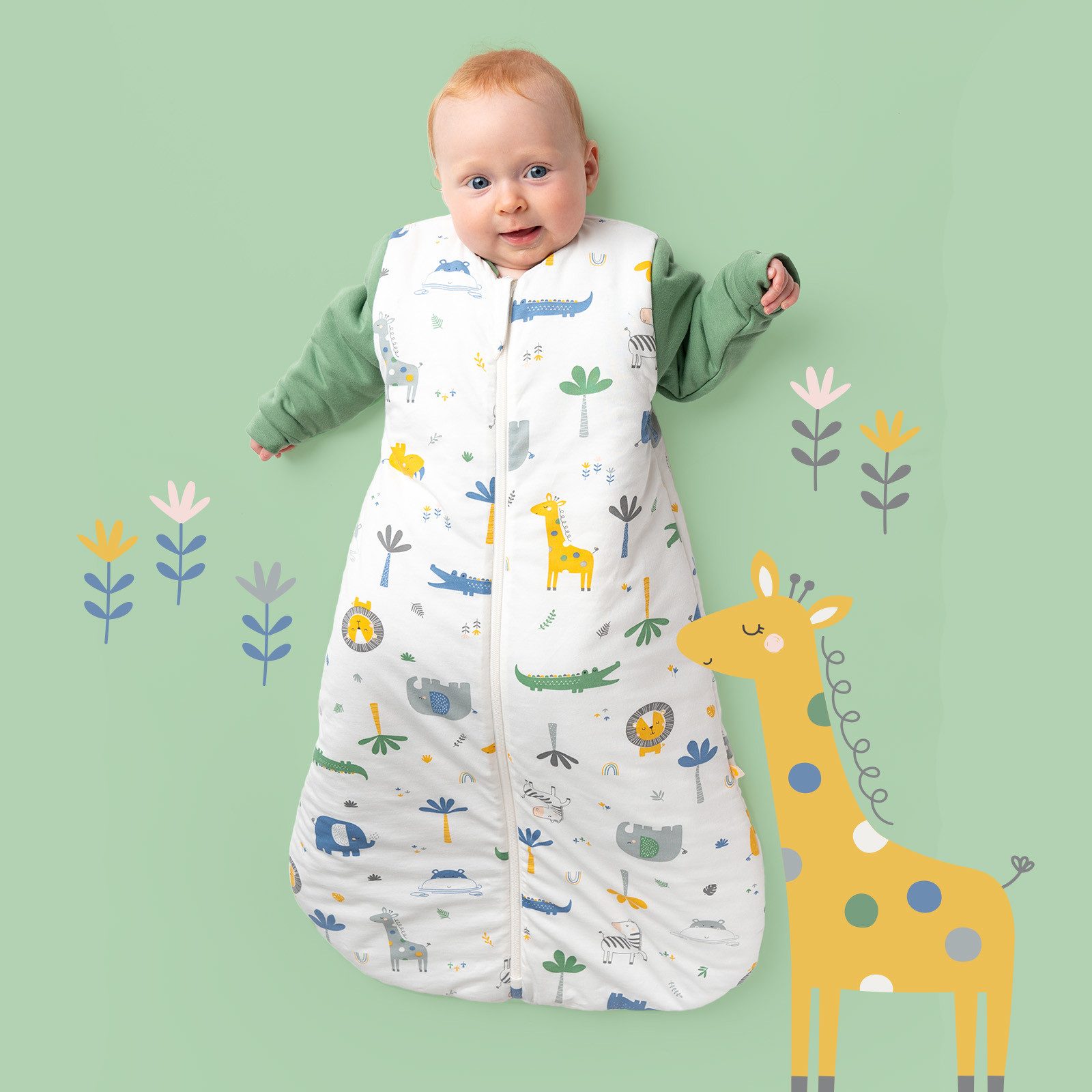 Schlummersack Kinderschlafsack Babyschlafsack, 3.5 Tog – Bild 3 von 5
