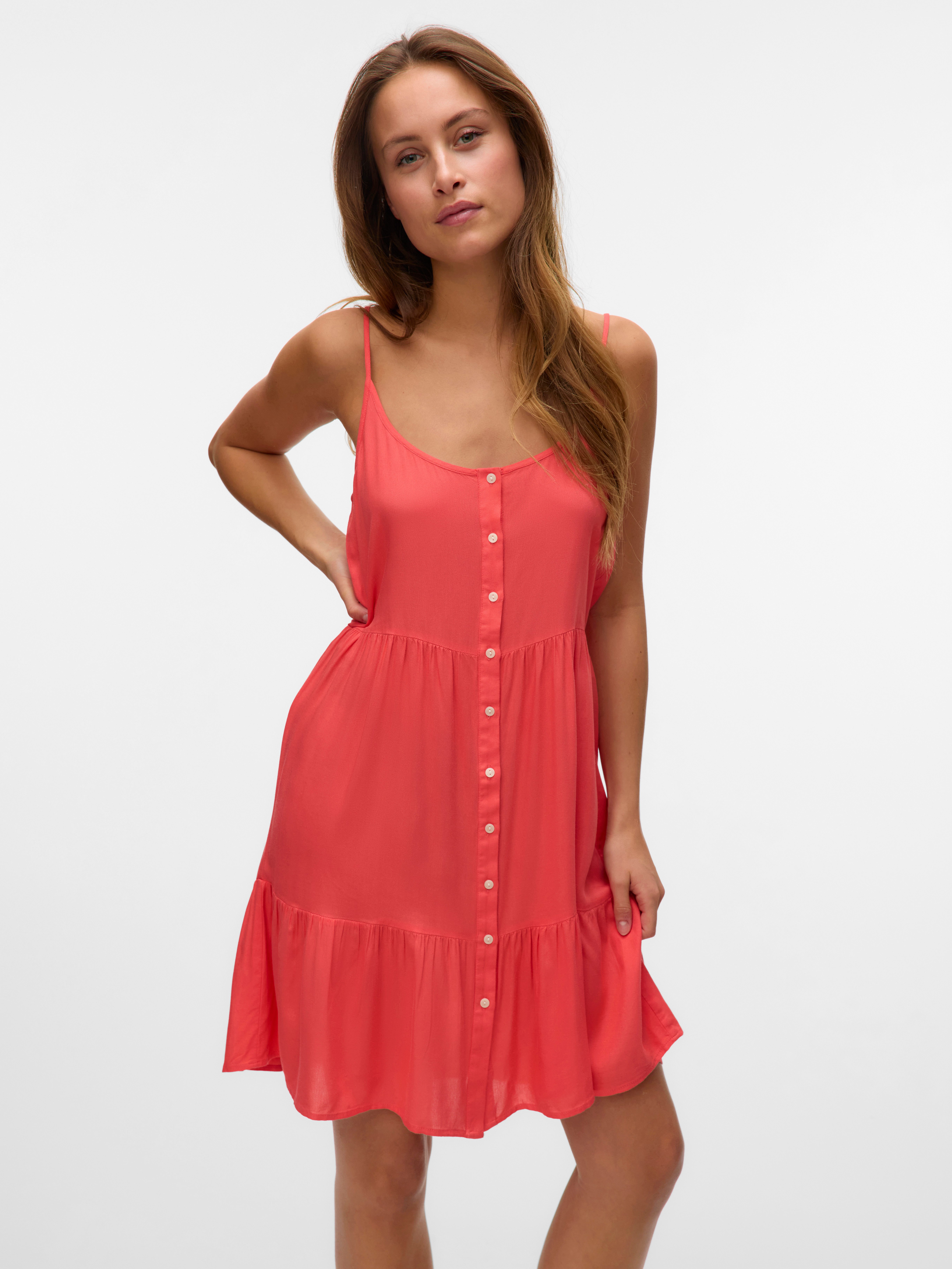 Vero Moda Trägerkleid VMBUMPY SHORT SINGLET günstig online kaufen