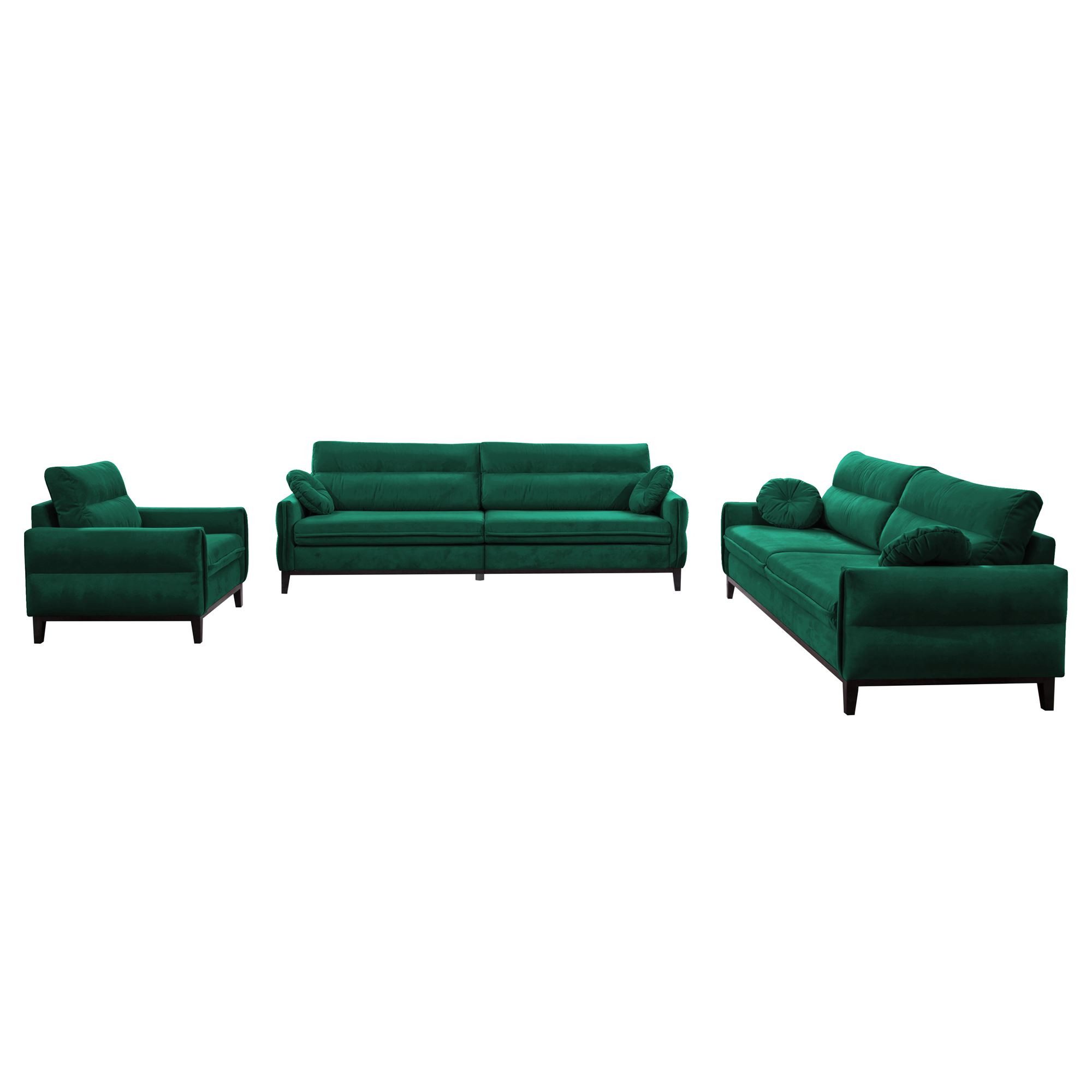 Beautysofa Polstergarnitur Belweder, (Couchgarnitur 321 Möbelset), günstig online kaufen