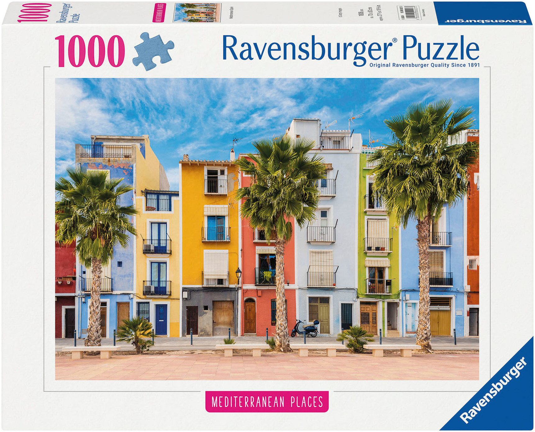 Ravensburger Puzzle Mediterranean Places, Spain, 1000 Puzzleteile, Made in günstig online kaufen