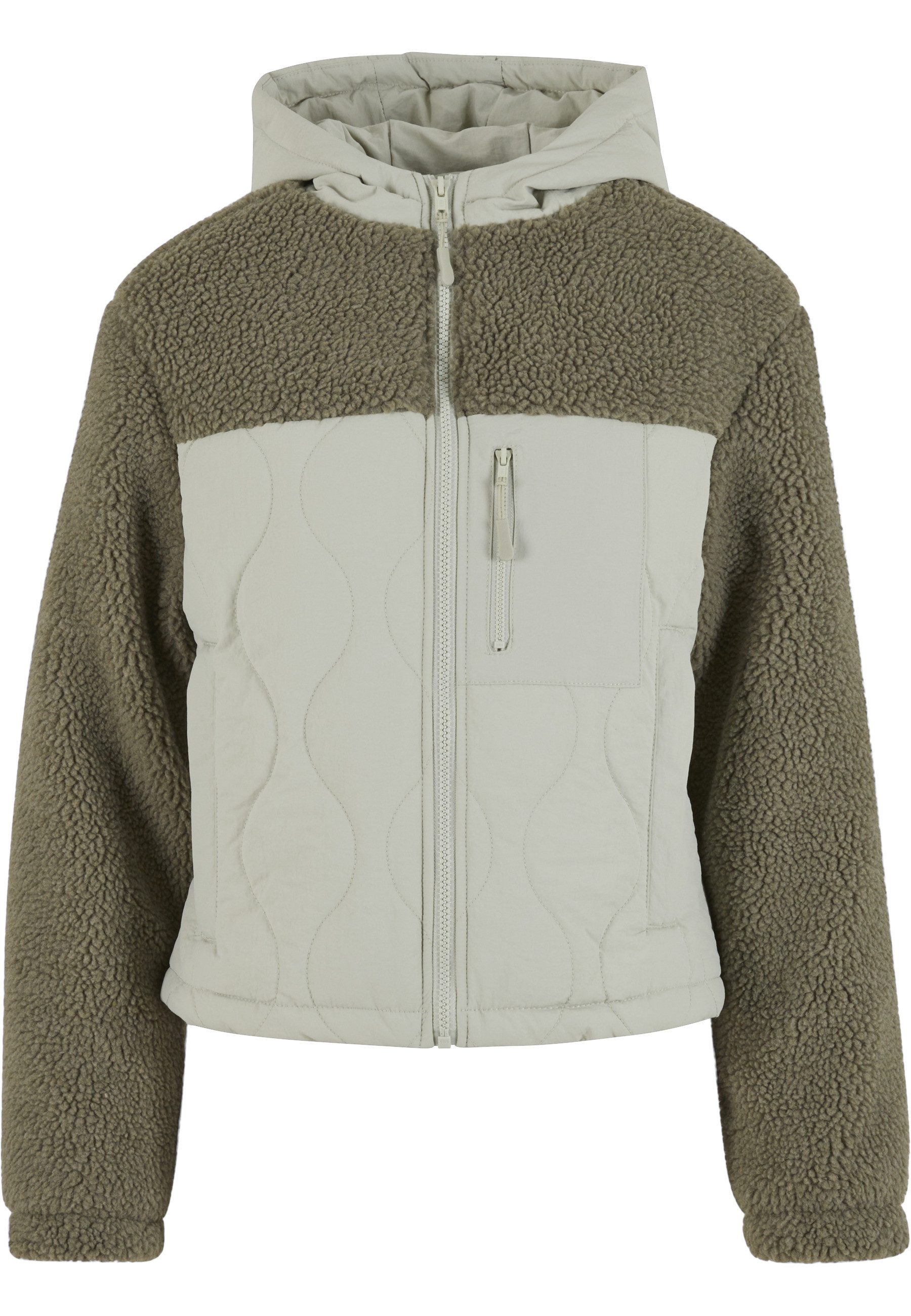 URBAN CLASSICS Allwetterjacke Urban Classics Ladies Sherpa Crinkle Nylon Mi günstig online kaufen