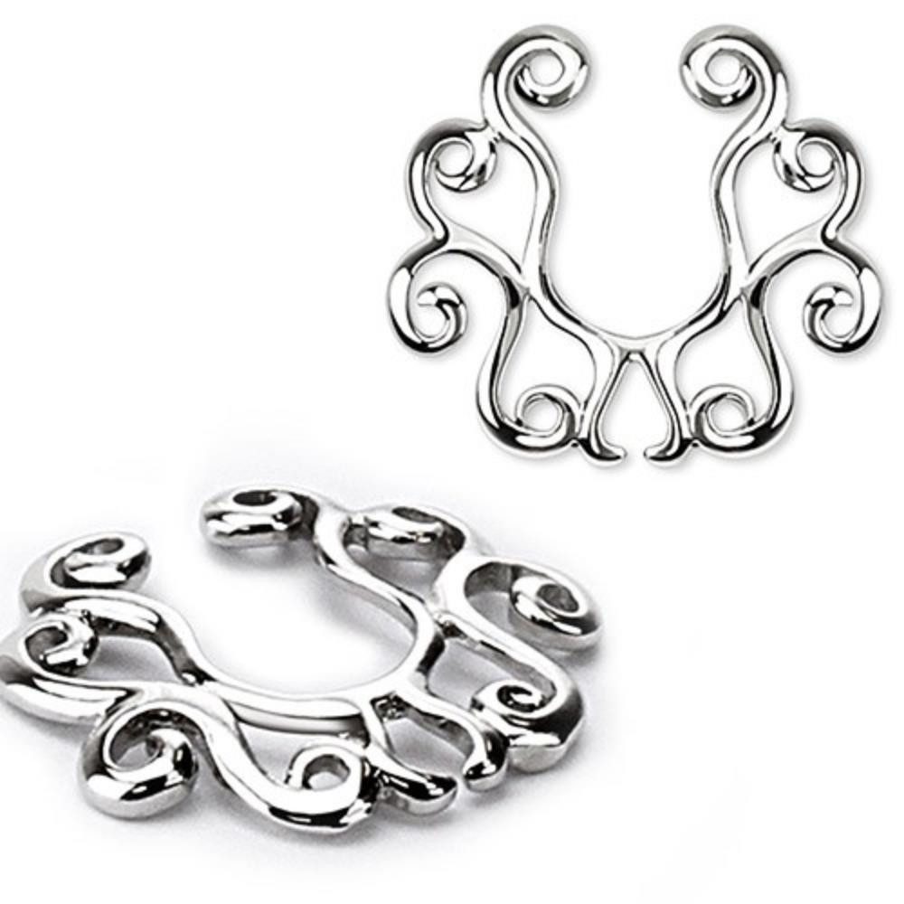 Order & Smile Schmuck Brustwarzenpiercing Fake günstig online kaufen