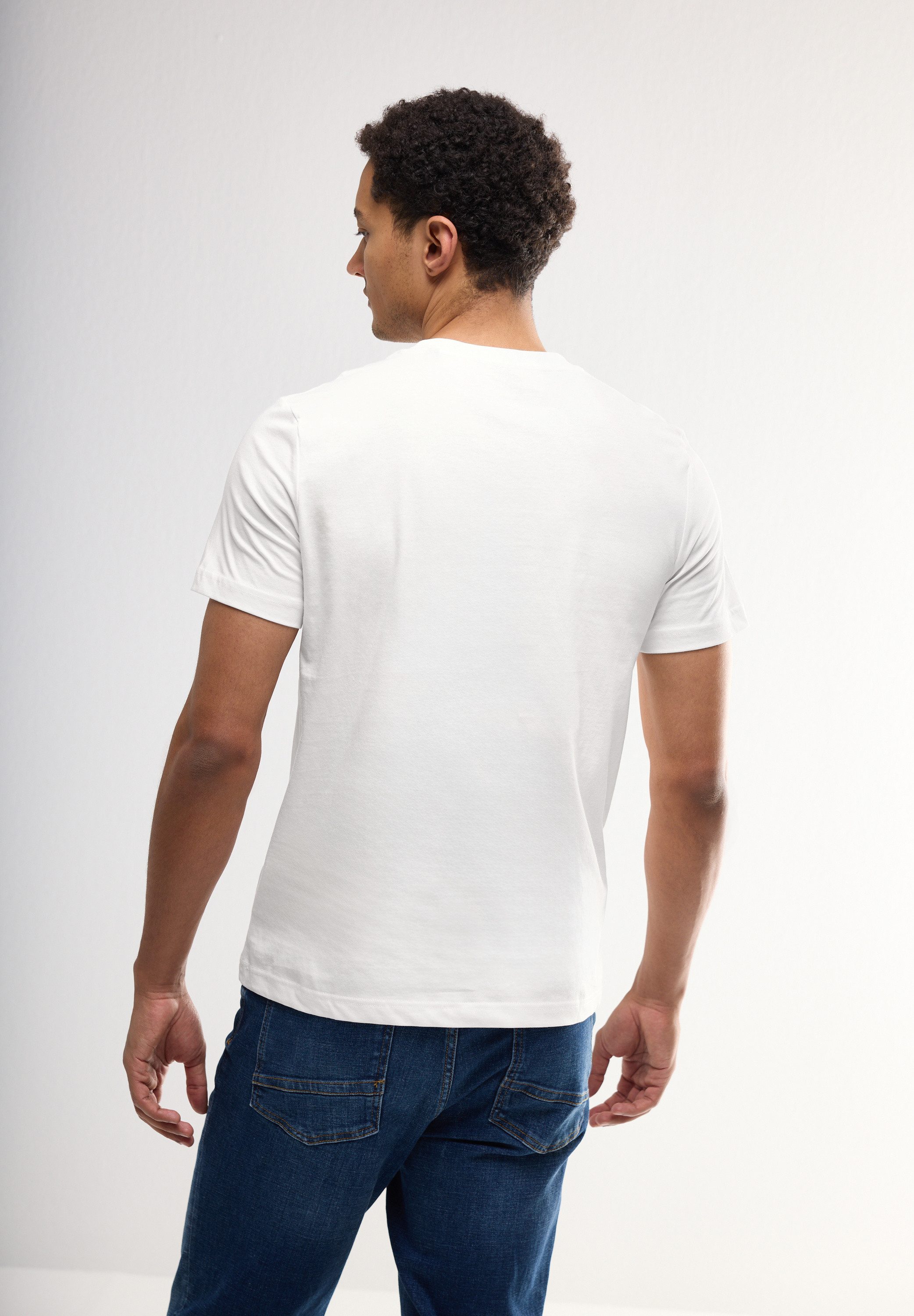 STREET ONE MEN T-Shirt, aus reiner Baumwolle günstig online kaufen