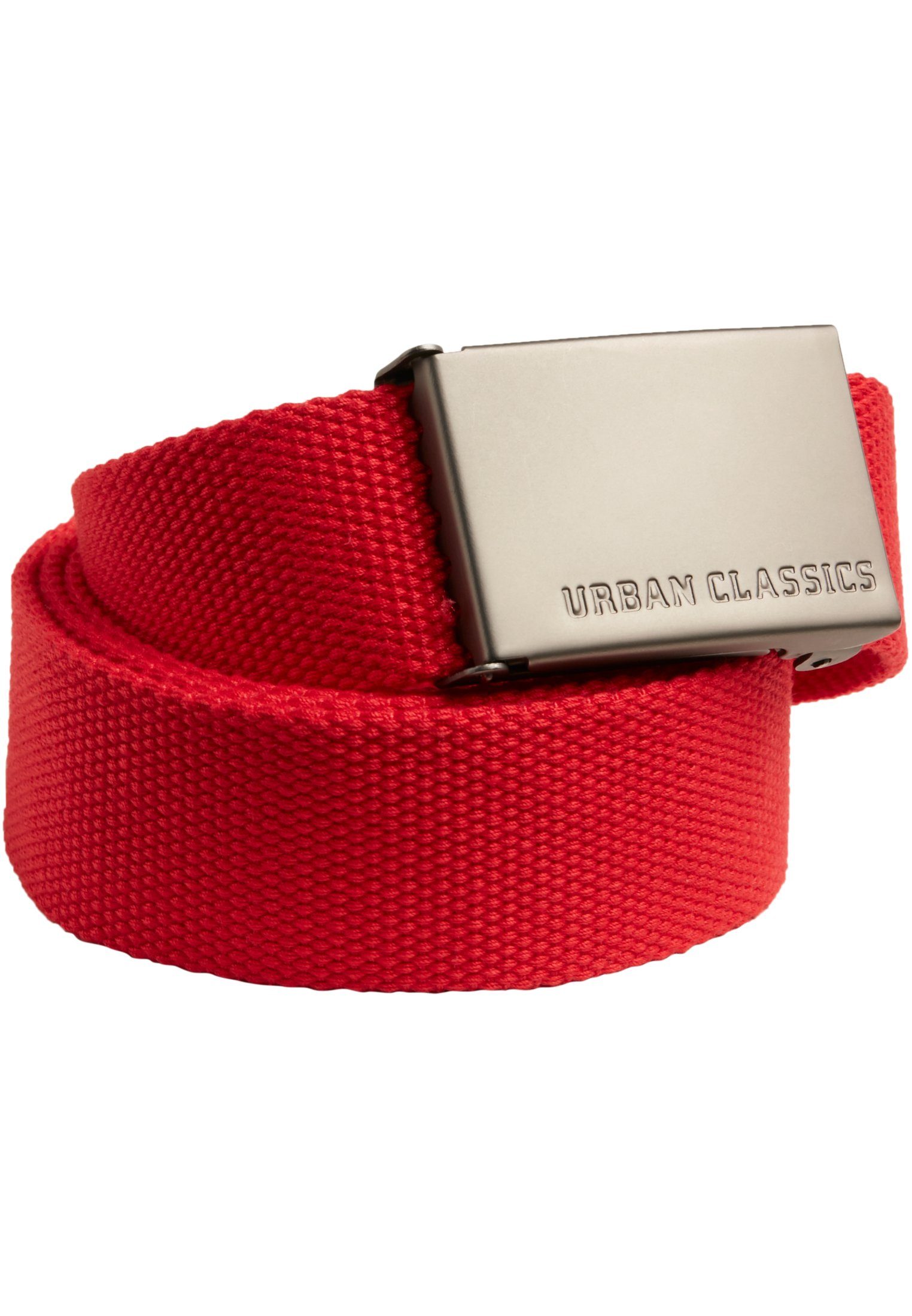 URBAN CLASSICS Hüftgürtel Accessoires Canvas Belts red | Gürtel