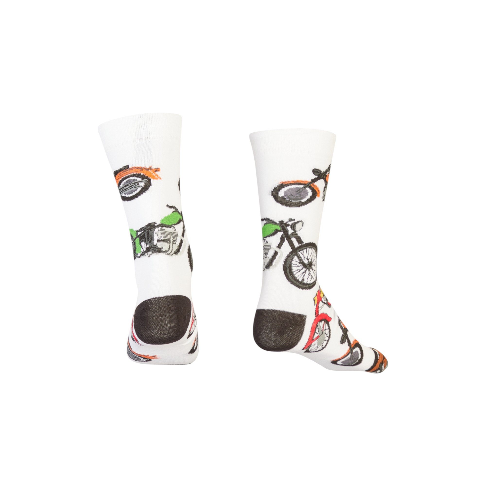 AbgeStrumpft Freizeitsocken Abgestrumpft Socken Motorrad (1 Paar, 1-Paar, 1 Paar) lustiges Design