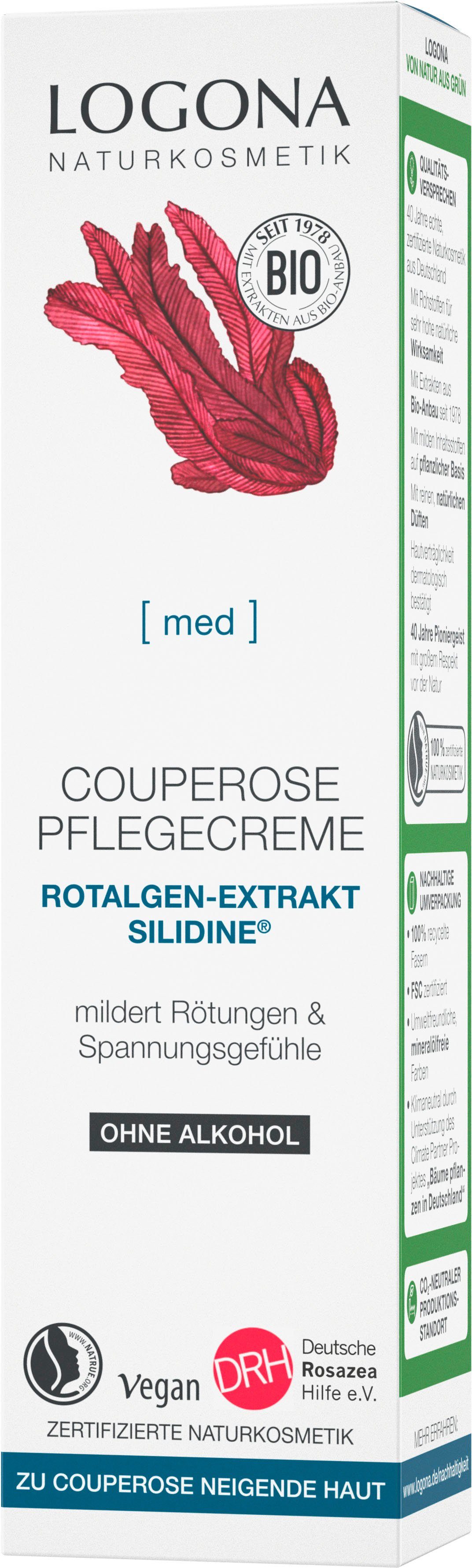 LOGONA Tagescreme »Logona [med] Couperose Creme Pflegecreme«