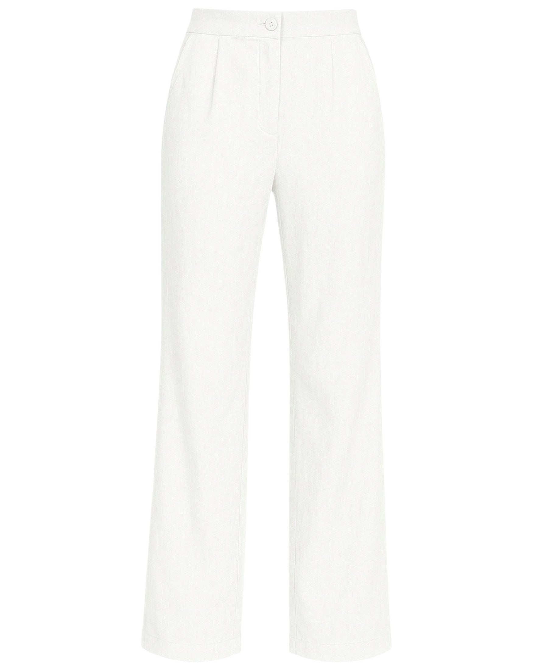 fashionshowcase Palazzohose Damen Stoffhose in Leinenoptik günstig online kaufen