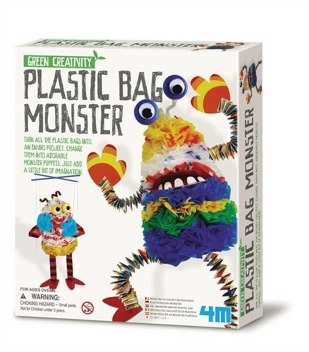 Experimentierkasten Green Creativity - Plastiktütenmonster