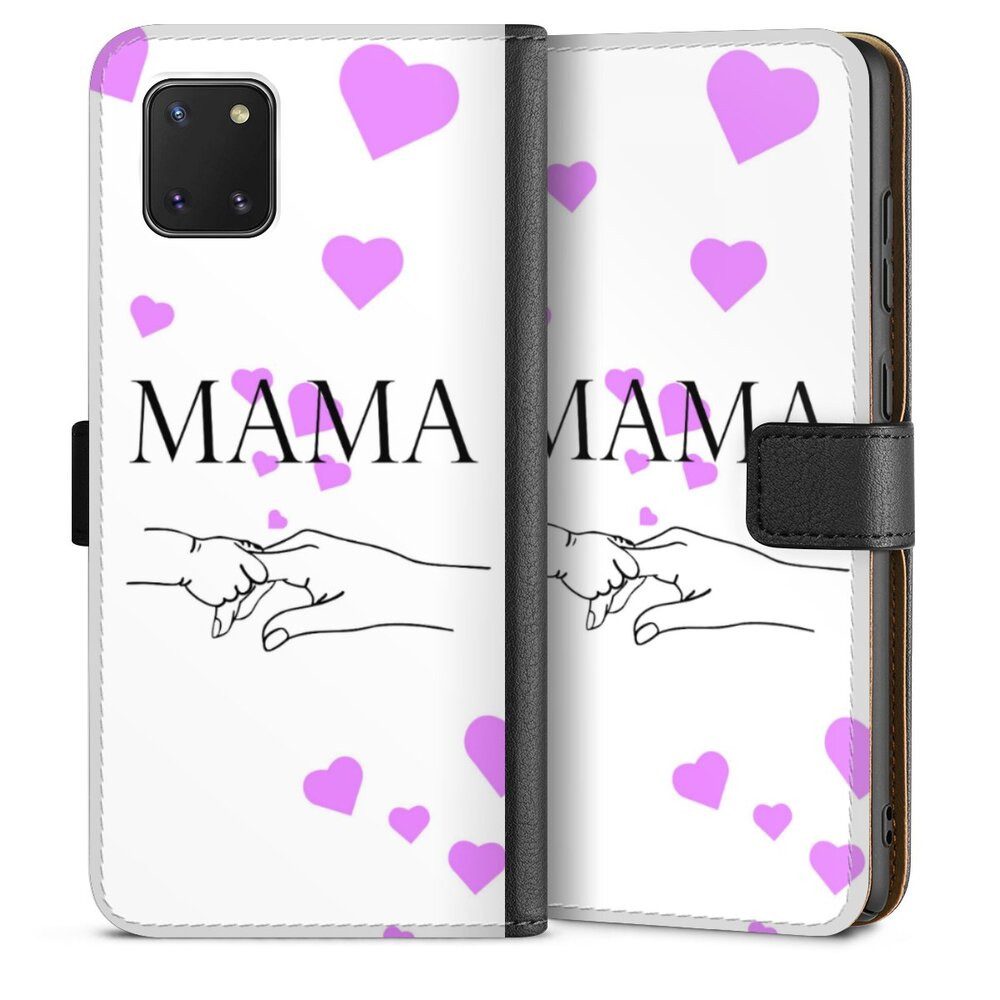 DeinDesign Handyhülle Muttertag Mama Familie Muttertag-Mama und kinder, Samsung Galaxy Note 10 lite Hülle Flip Case Klapphülle