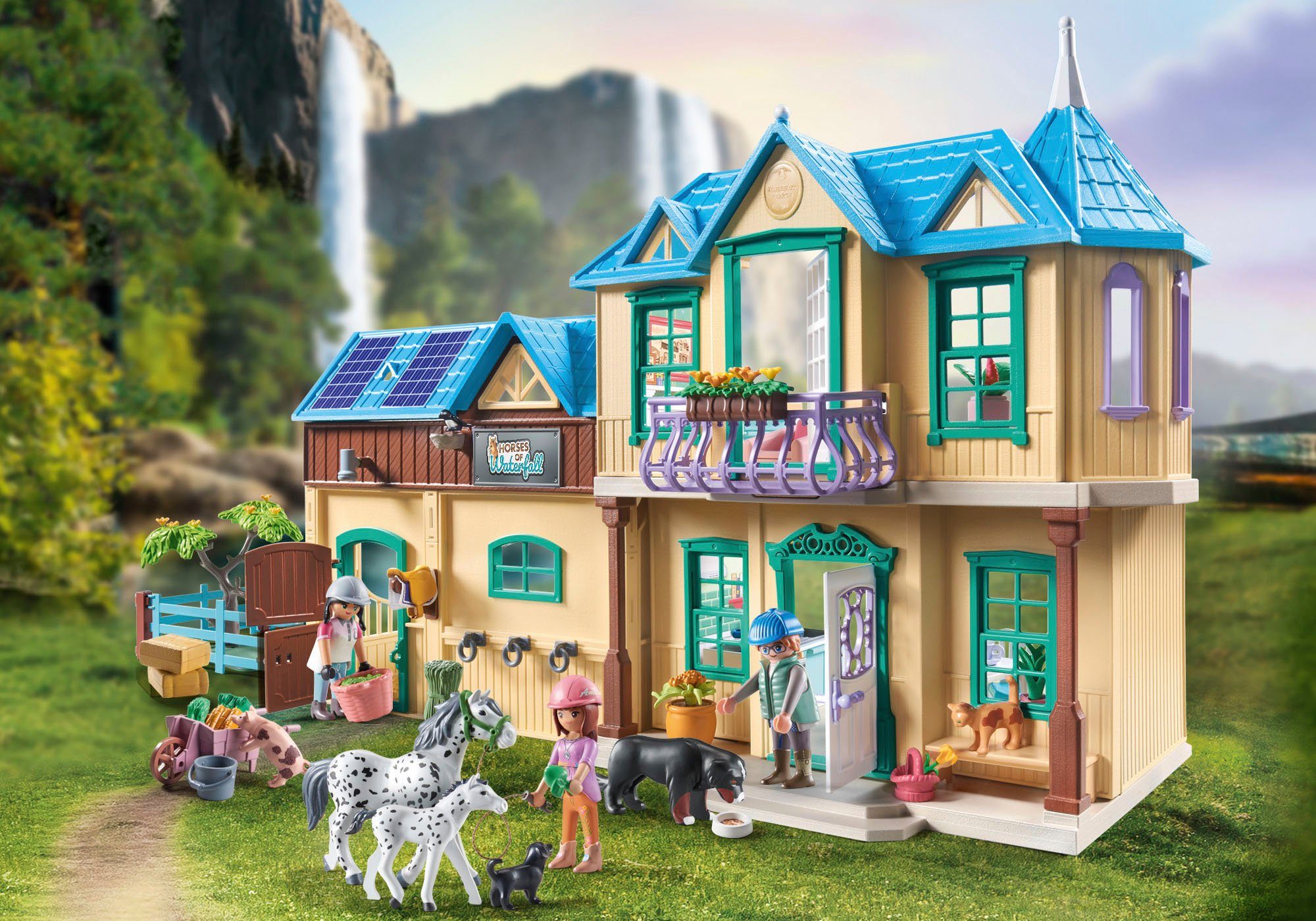 Playmobil® Waterfall Ranch (71351), Horses of günstig online kaufen
