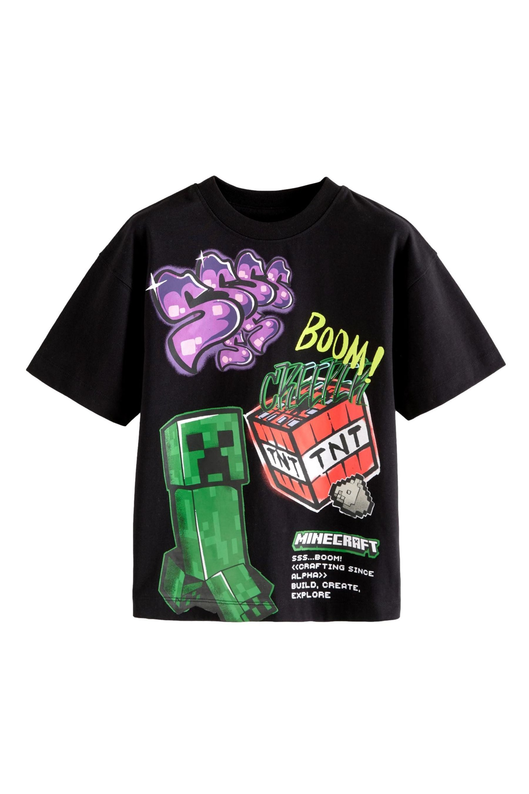 Next T-Shirt Lizenziertes T-Shirt mit Graffiti, günstig online kaufen