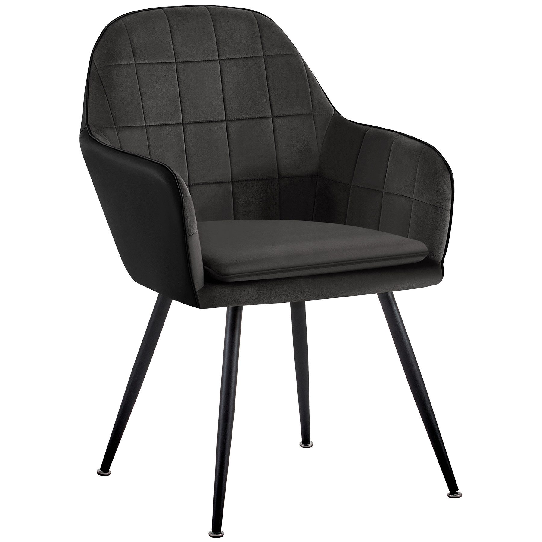 TRISENS Esszimmerstuhl Ophelia (Stück, 1 St), Essstuhl mit abgestepptem Sam günstig online kaufen