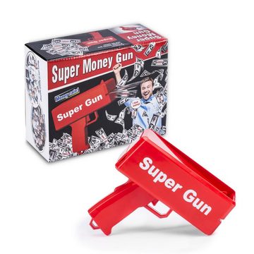 Goods+Gadgets Spielgeld Super Money Gun, Spielzeug Geld Pistole Party Revolver