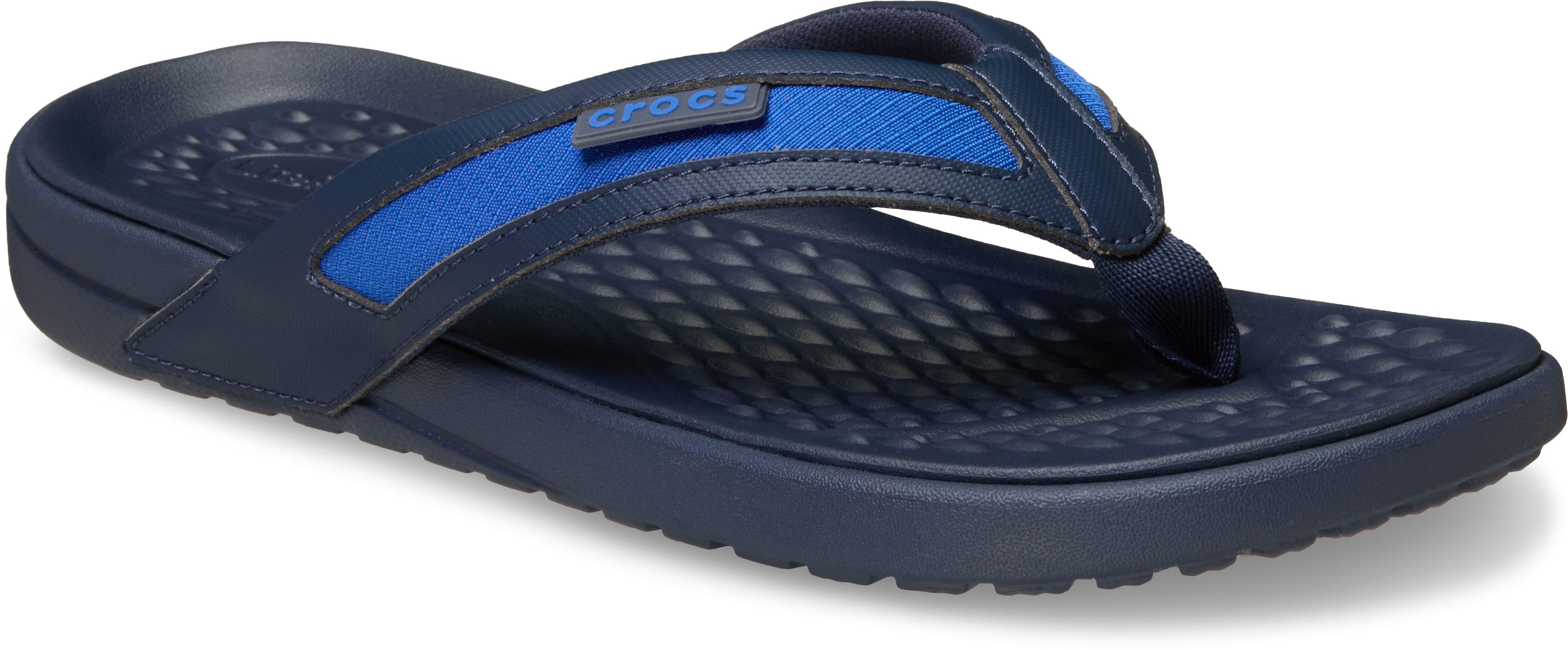 Crocs Yukon Sport Flip Zehentrenner Sommerschuh, Badeschuh, Strandschuh mit leicht genoppter Innensohle