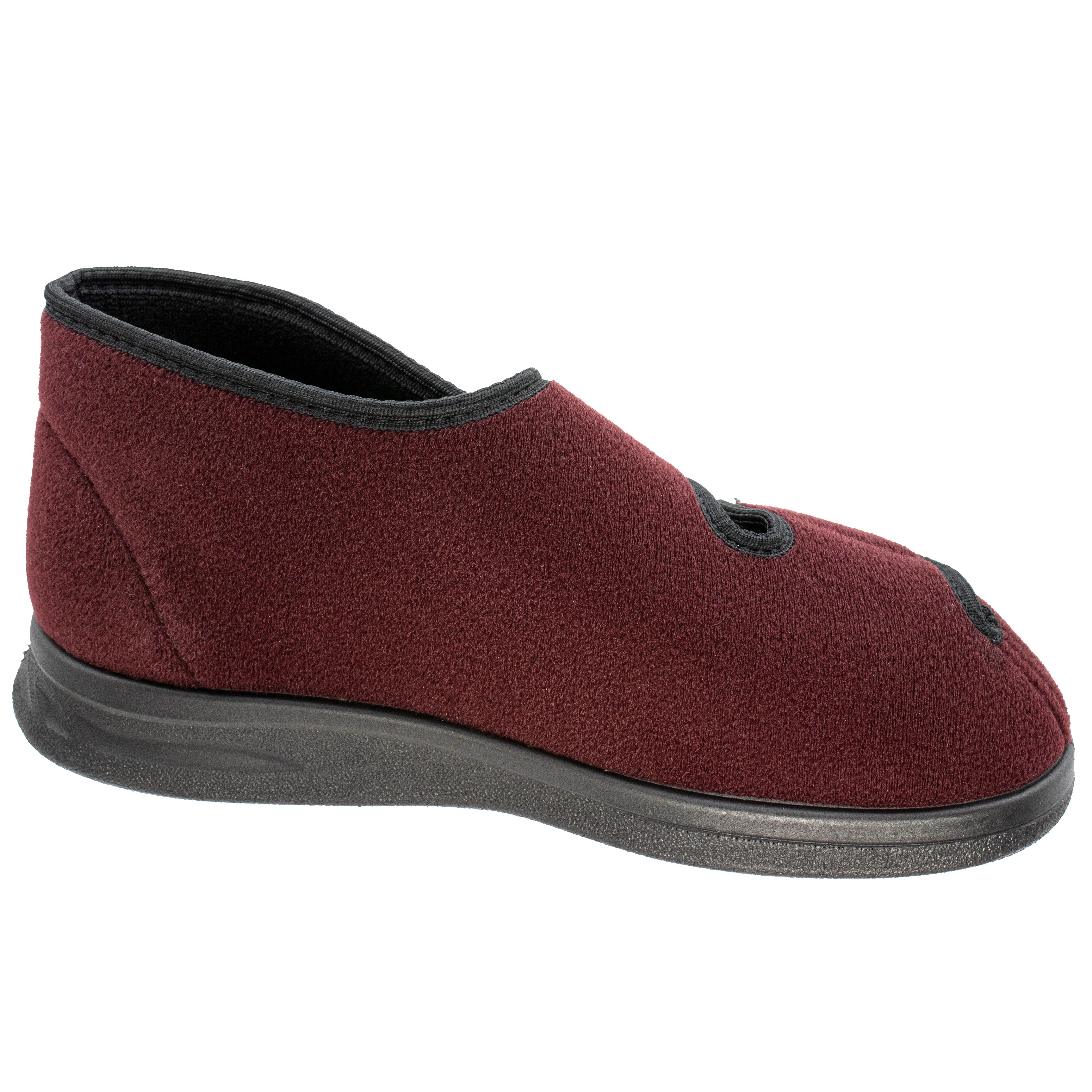 Fischer-Markenschuh Ortho Hausschuh mit Klettverschluss, Weite K, Einlegesohle herausnehmbar – Bild 2 von 5