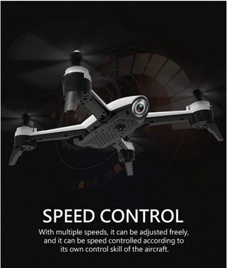 LUXWALLET SG-ProX Mit WiFi Drohne (4K, mit Kamera und Tragetasche, 10km/h-100 Meter Entfernung)