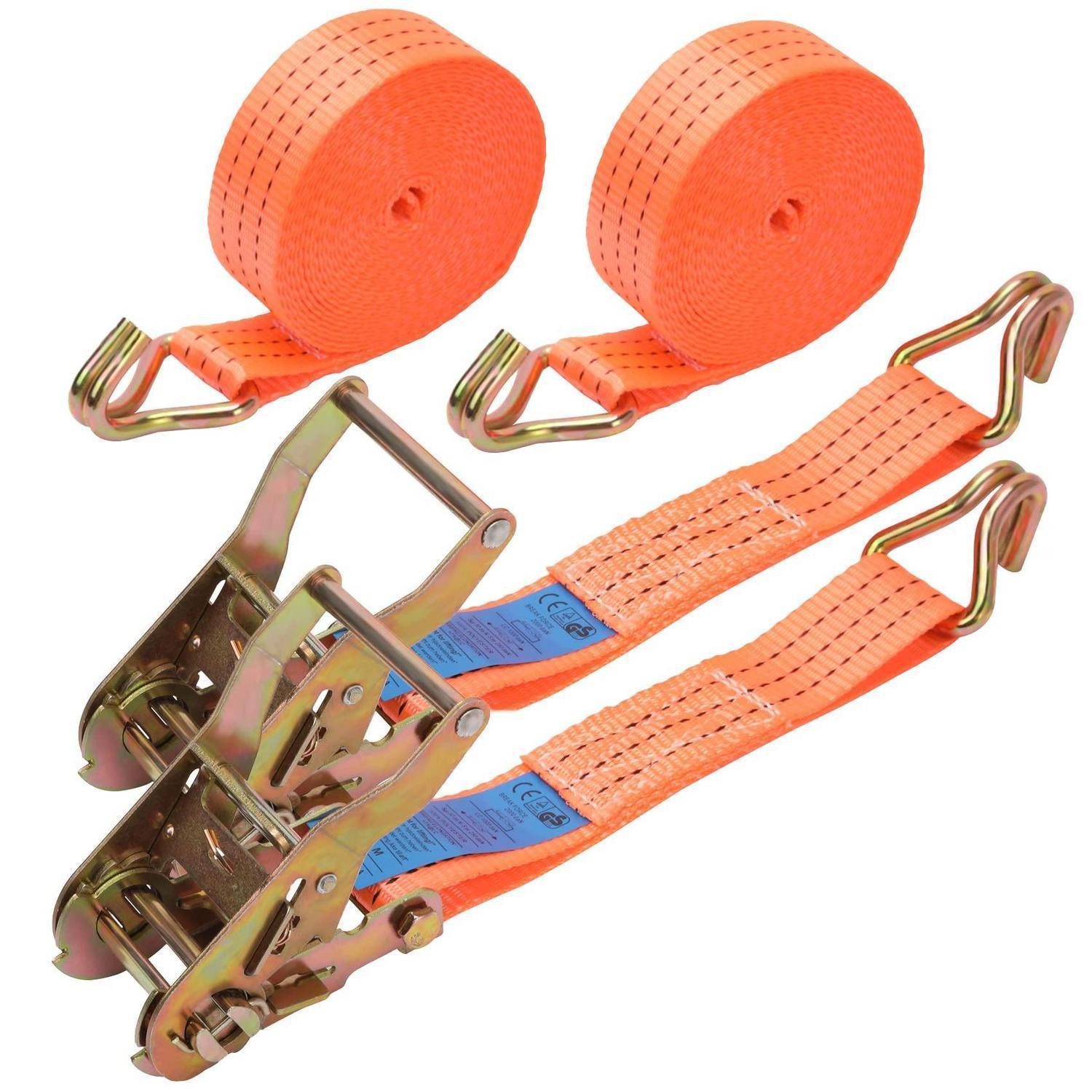 LuxusKollektion Spanngurt Spanngurt 2er-Set 3cm x 6m Endlosband (2-St)