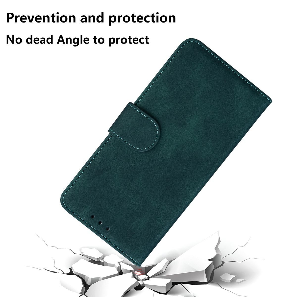 König Design Handyhülle Samsung Galaxy A03, Schutzhülle Schutztasche Case Cover Etuis Wallet Klapptasche Bookstyle