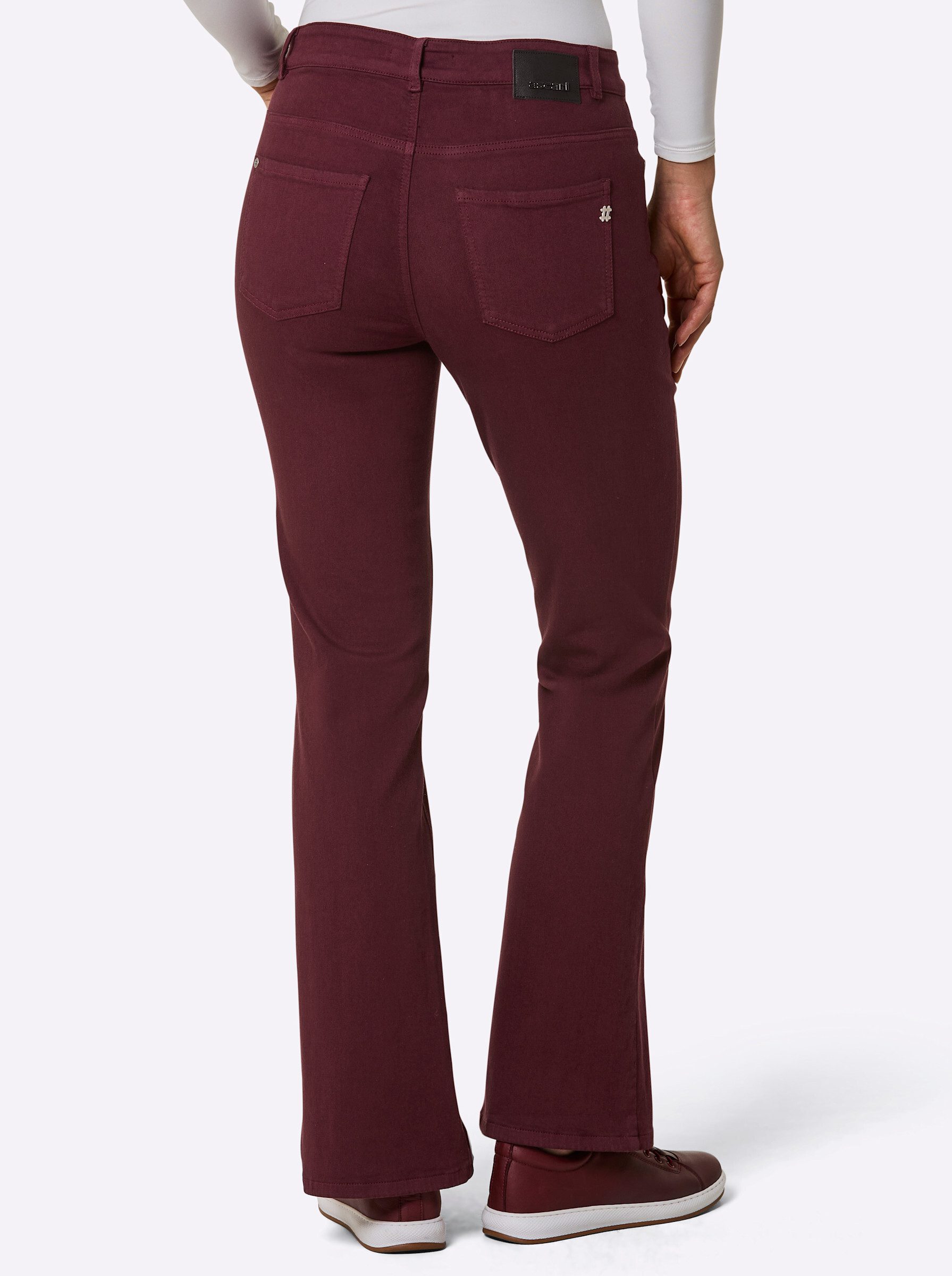 ascari Bequeme Jeans Edel-Jeans leicht vertieft