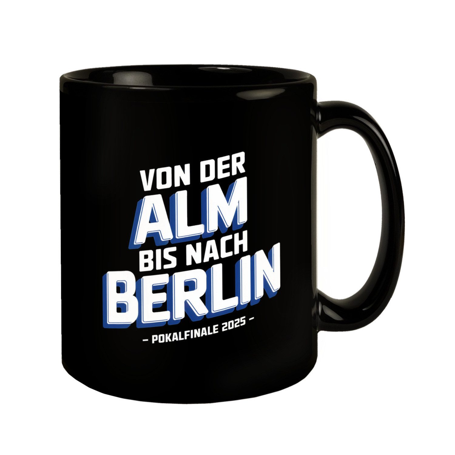 speecheese Tasse Bielefeld Pokalfinale 2025 Tasse - Von der Alm bis nach Berlin