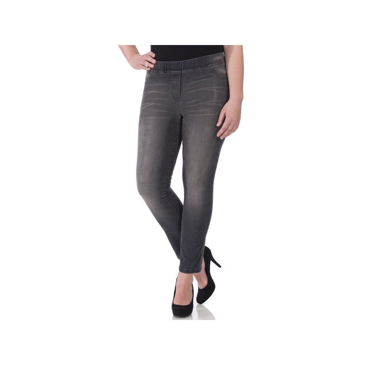 KjBRAND dunkel-grau (1-tlg) 5-Pocket-Jeans