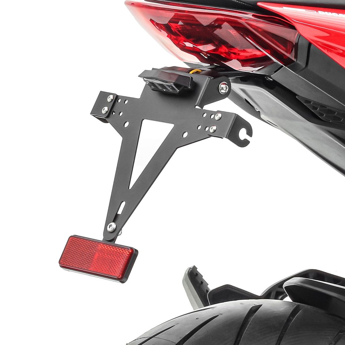Zaddox Kennzeichenhalter Kennzeichenhalter passend für Ducati Monster 937 21-25 Nummernschildha