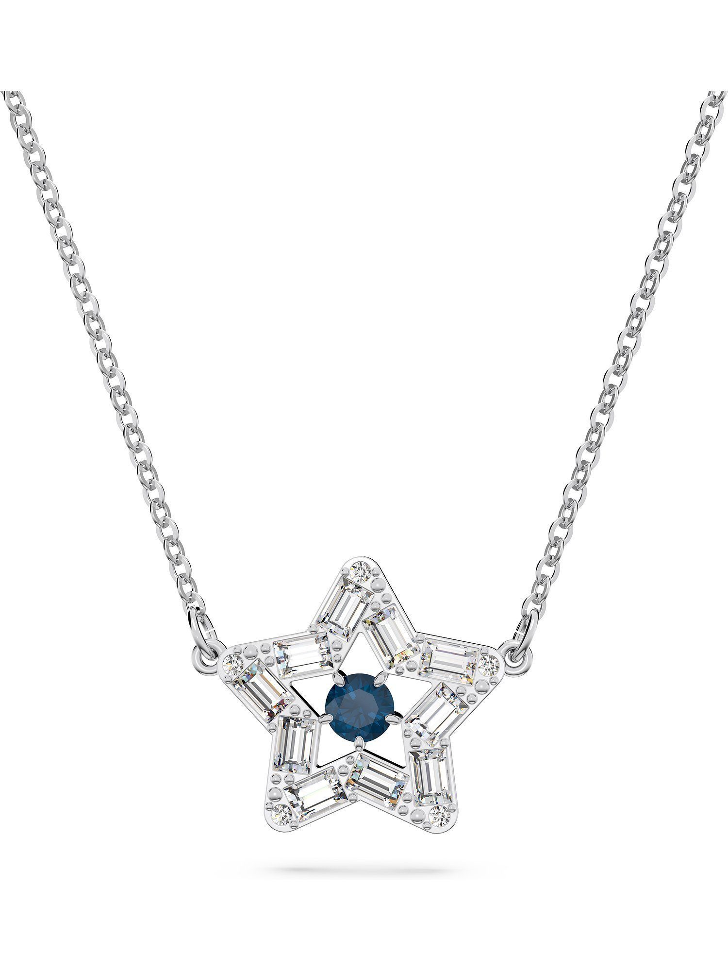 Swarovski Kette mit Anhänger Stella bla...