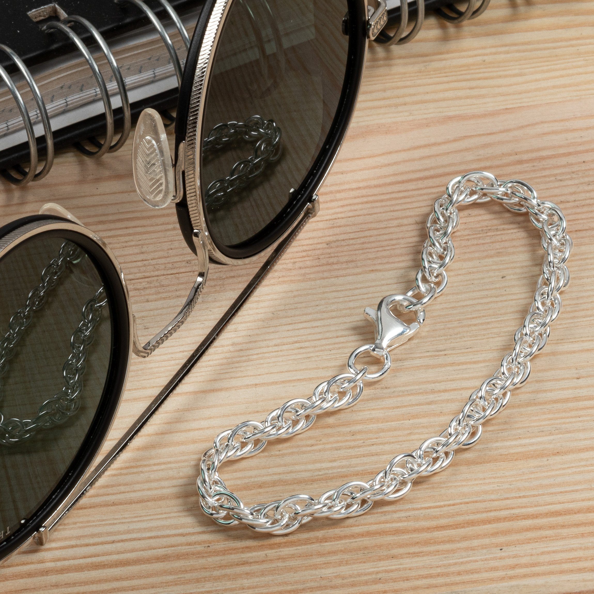 NKlaus Fußkette 26cm Fußkette 925 Silber günstig online kaufen