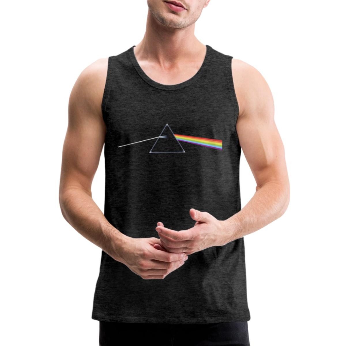 Spreadshirt T-Shirt Pink Floyd The Dark Side Of The Moon Männer Premium Tank Top (1-tlg)