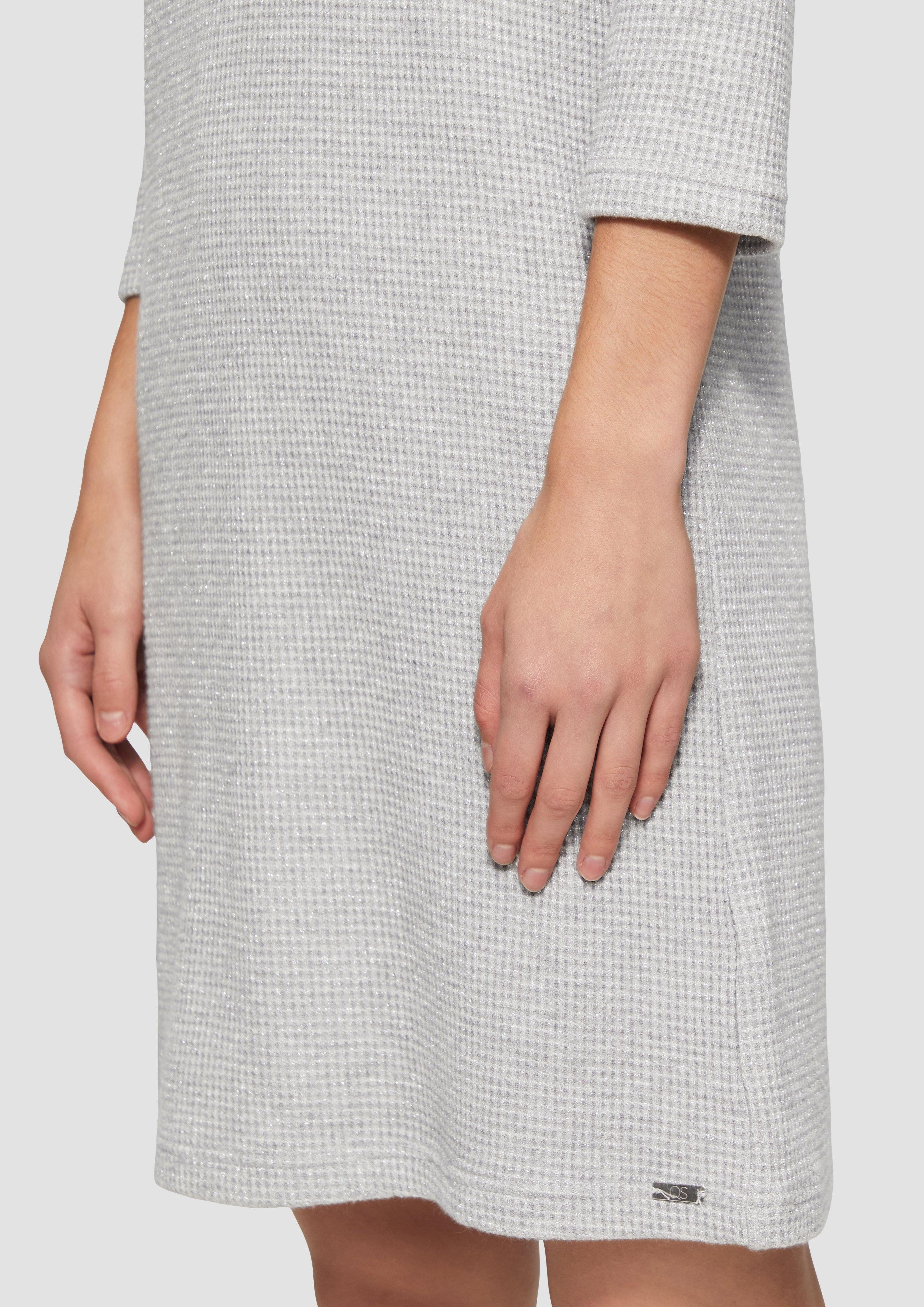 QS Minikleid Kurzes Kleid mit Piqué-Struktur günstig online kaufen