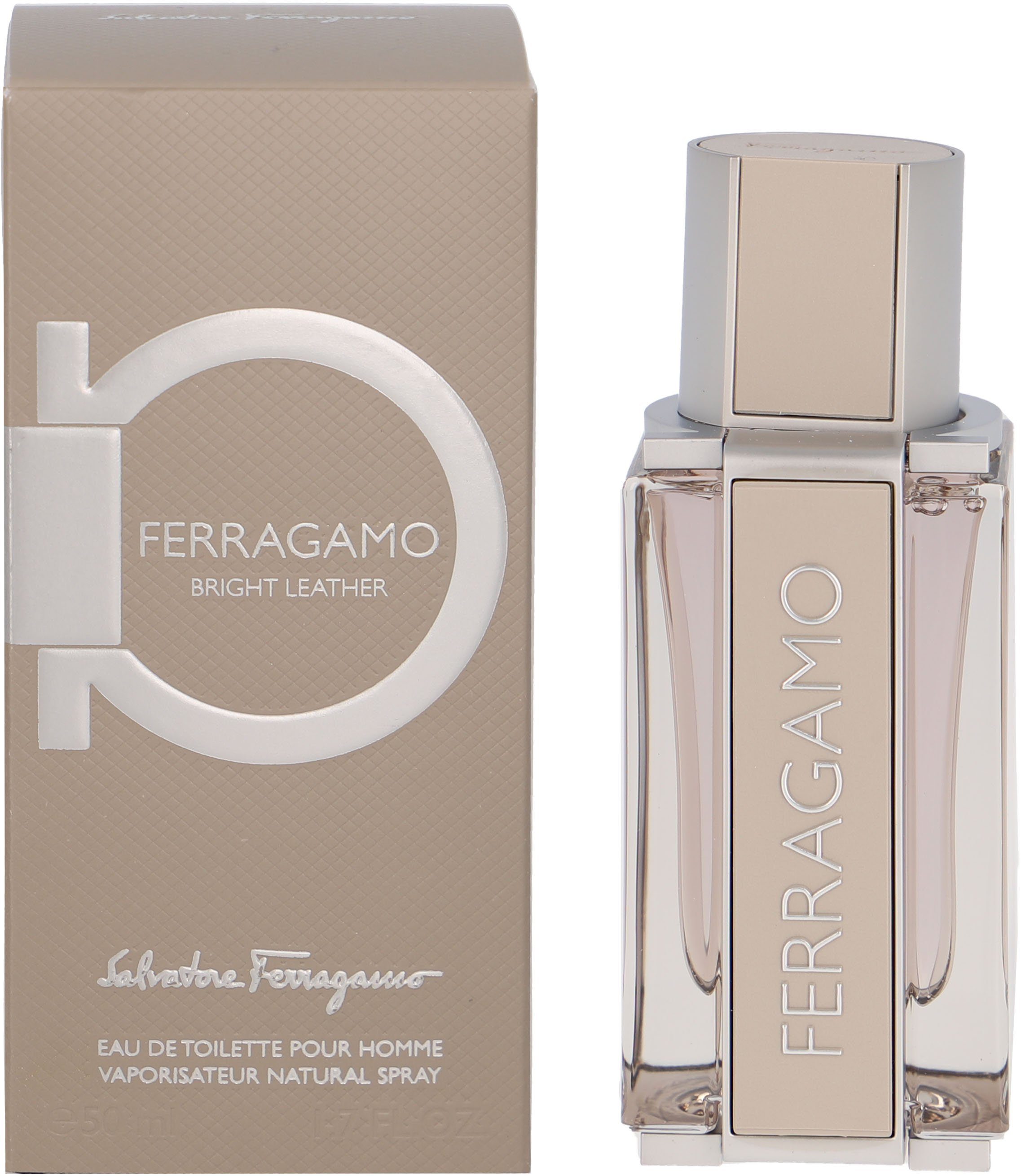 Salvatore Ferragamo Eau de Toilette Bright Leather, mit frischer Kopfnote