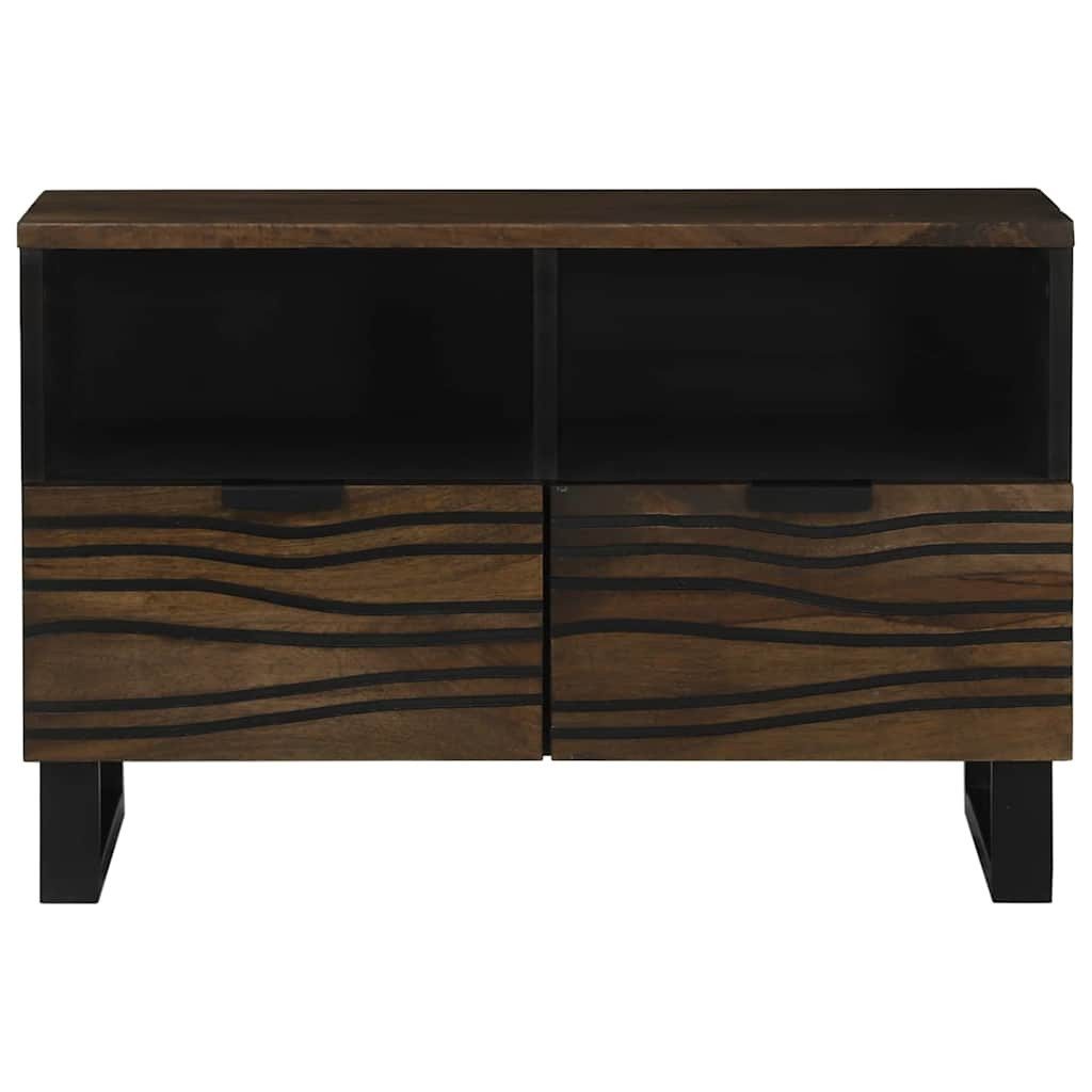 vidaXL TV-Schrank TV-Einheiten 70 x 33 x 46 cm Walnuss Holzwerkstoff (1-St)