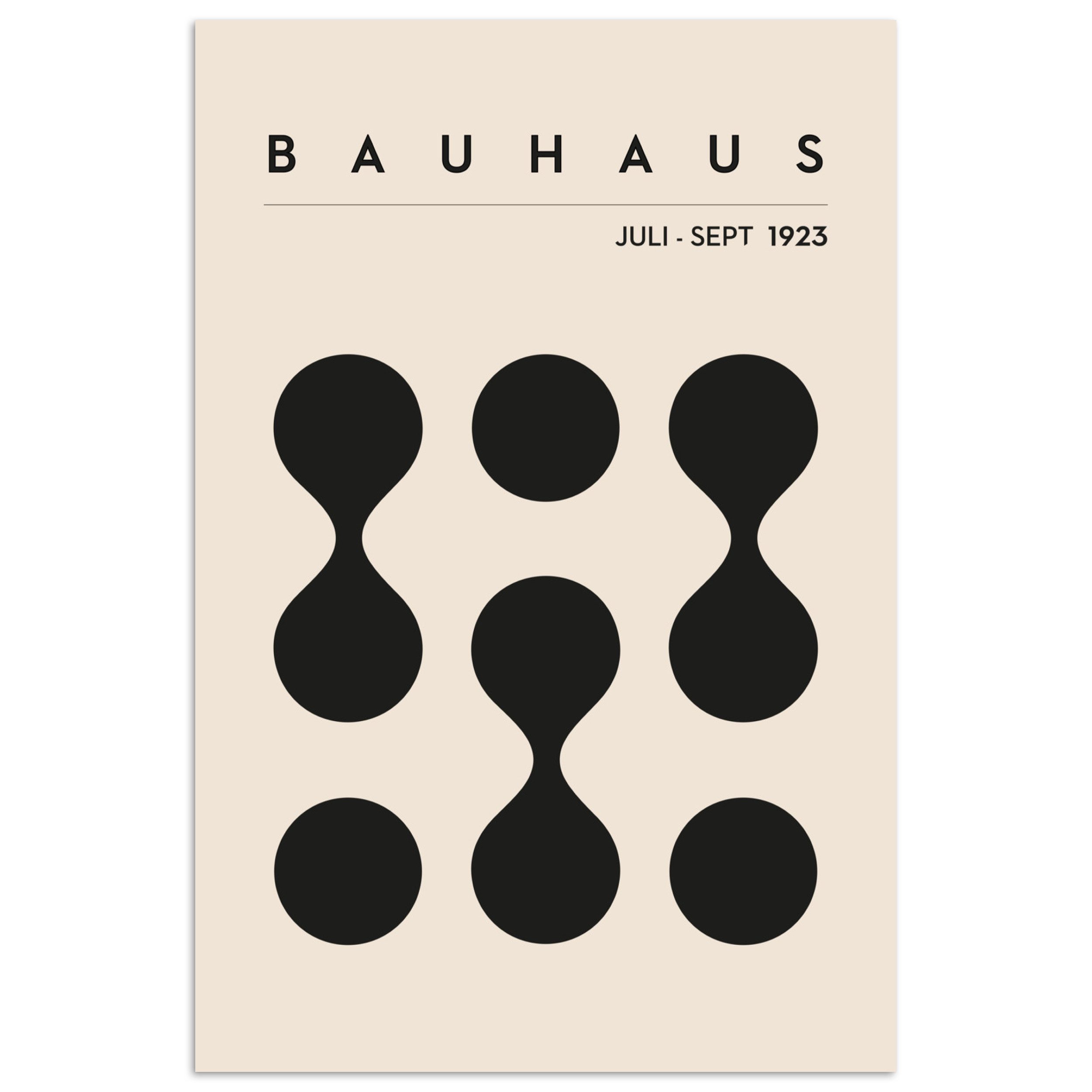 MuchoWow Poster Bauhaus - Abstrakt - günstig online kaufen