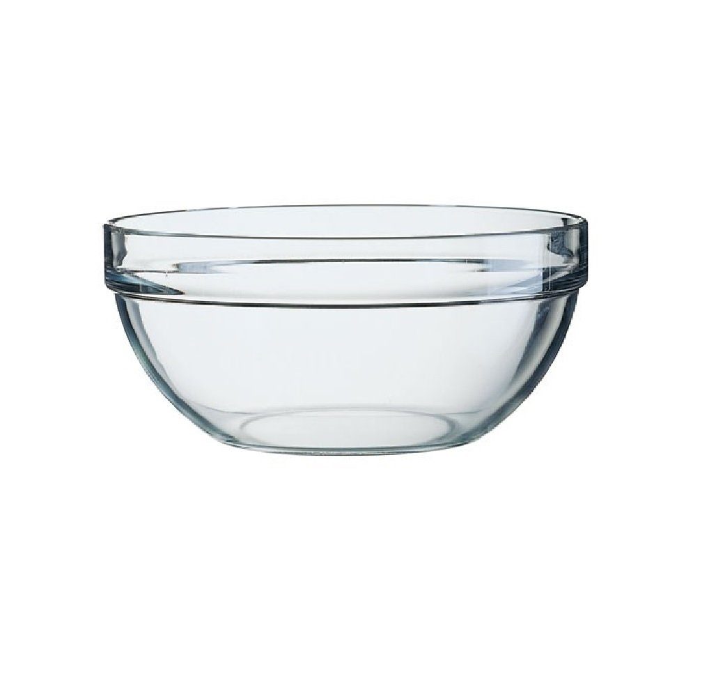 ARCOROC Servierschüssel Arcoroc Empilable Stapelschale 9 cm 6er Set, Glas, (Spar-Set)