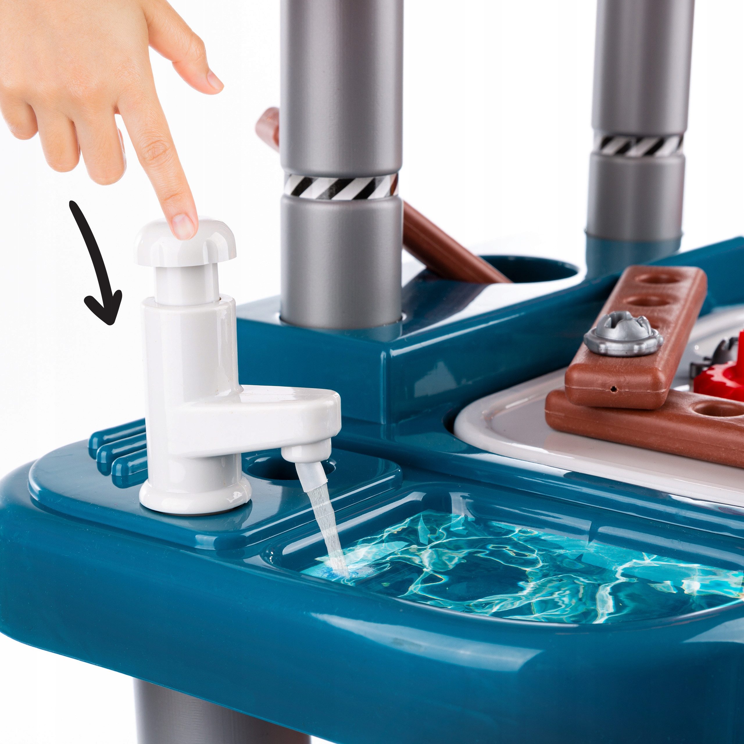 kinderplay Kinder-Werkzeug-Set Kinder Werkbank Set – realistisch mit Wasser günstig online kaufen